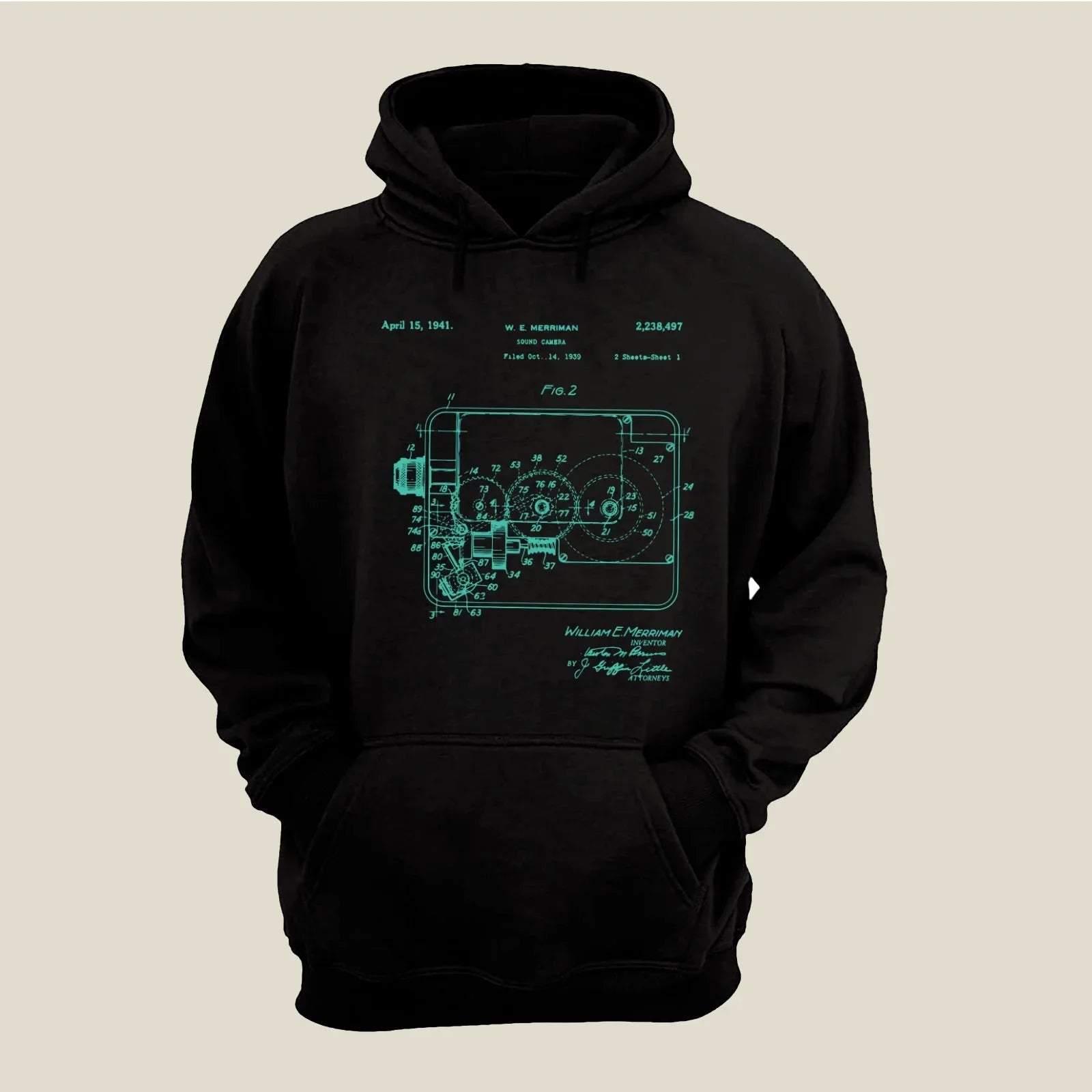 Camera Patent Hoodie H-CMP110 Desichalchitra