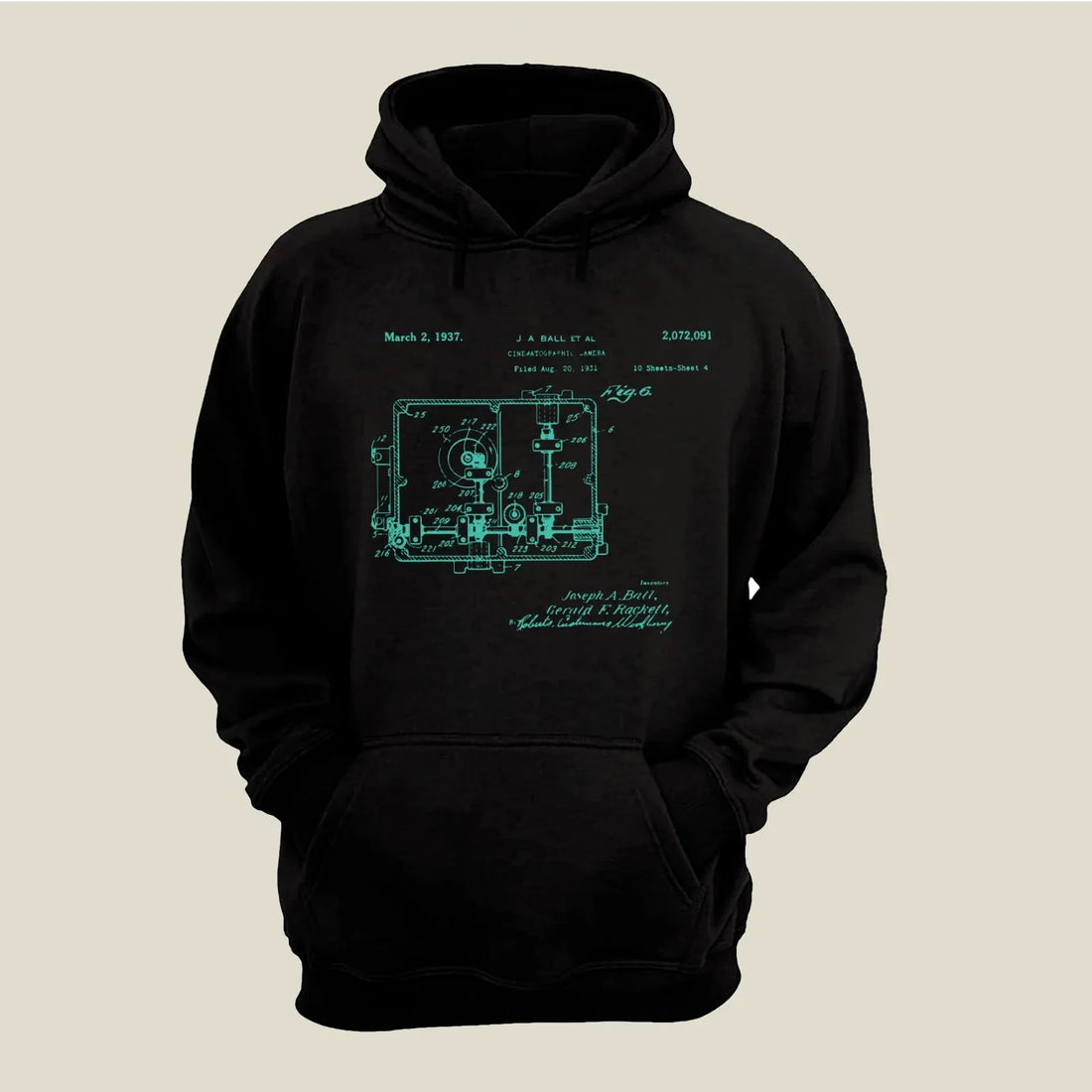 Camera Patent Hoodie H-CMP131 Desichalchitra