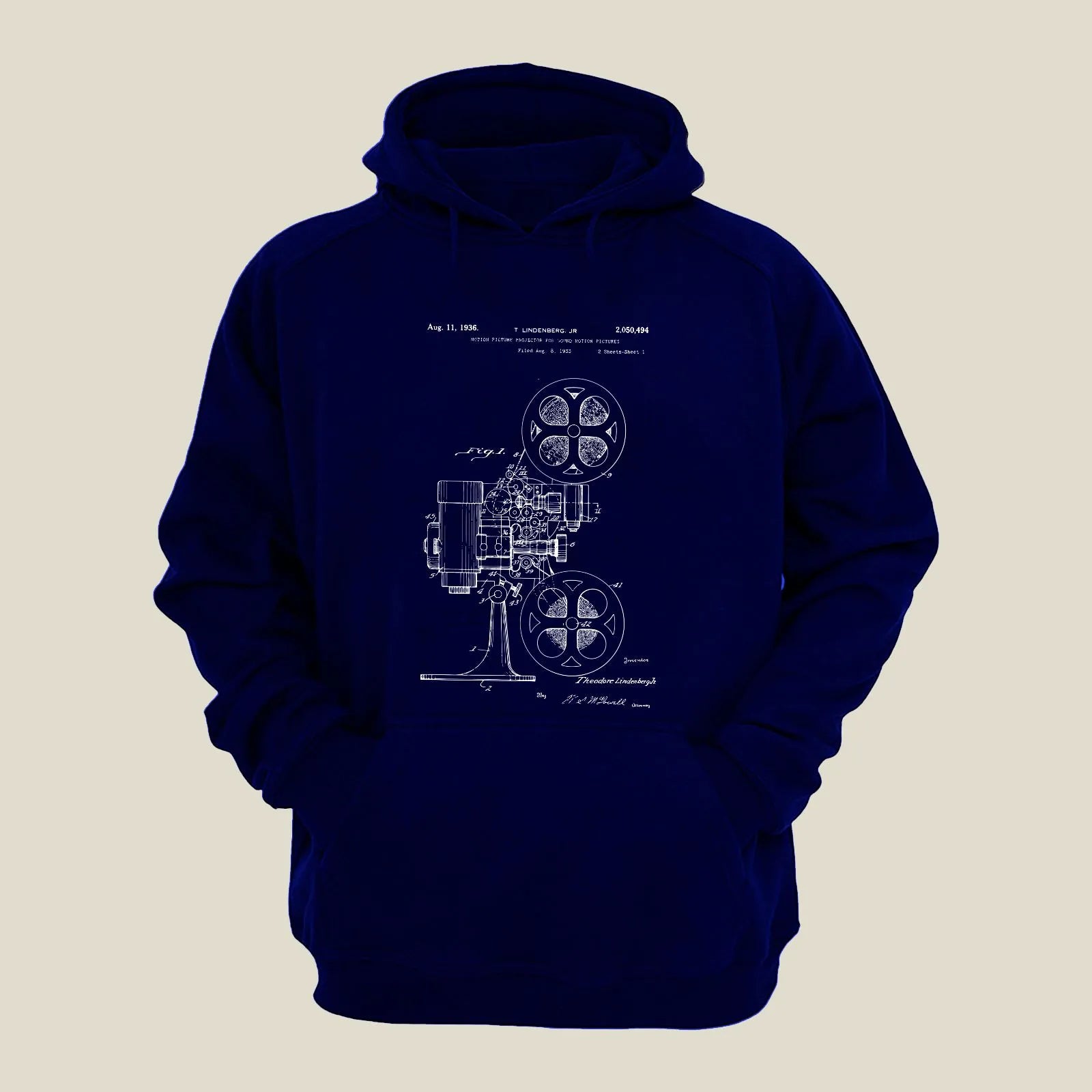 Camera Patent Hoodie H-CMP70 Desichalchitra