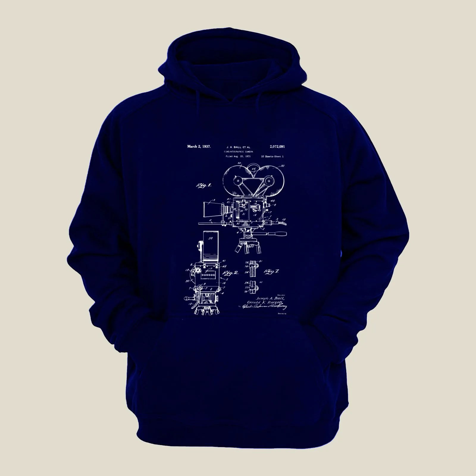Camera Patent Hoodie H-CMP74 Desichalchitra