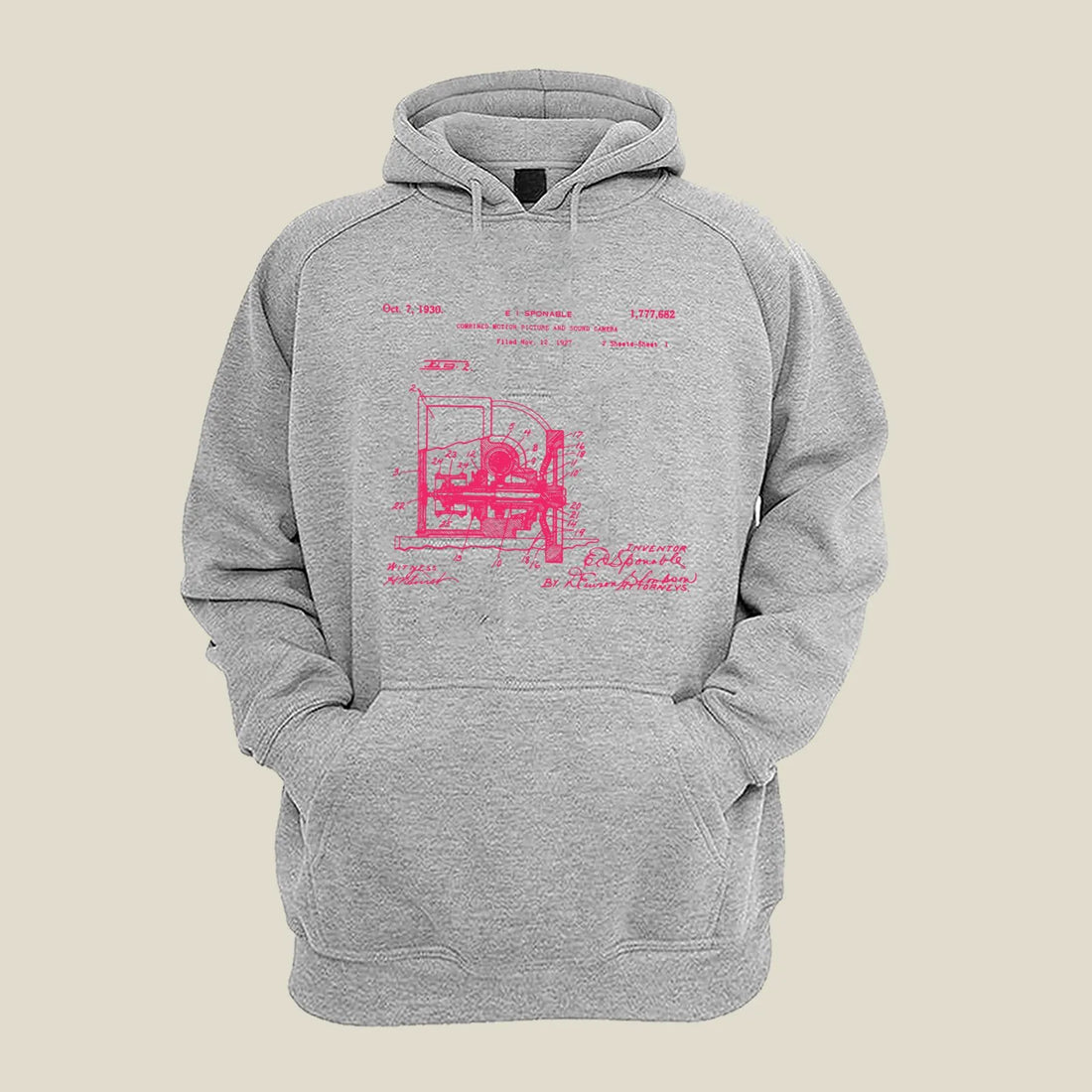 Camera Patent Hoodie H-CMP26 Desichalchitra