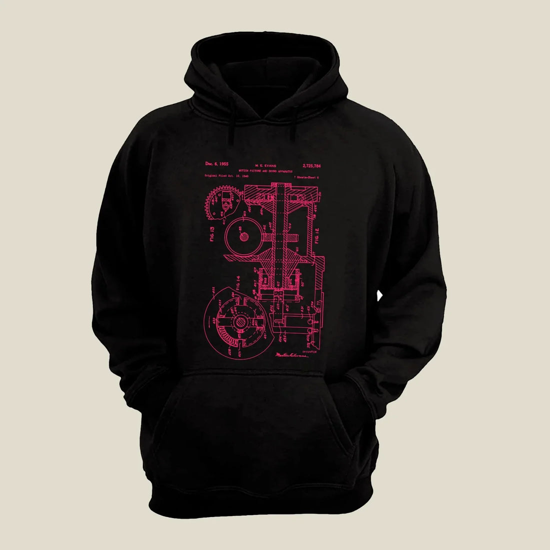 Camera Patent Hoodie H-CMP36 Desichalchitra