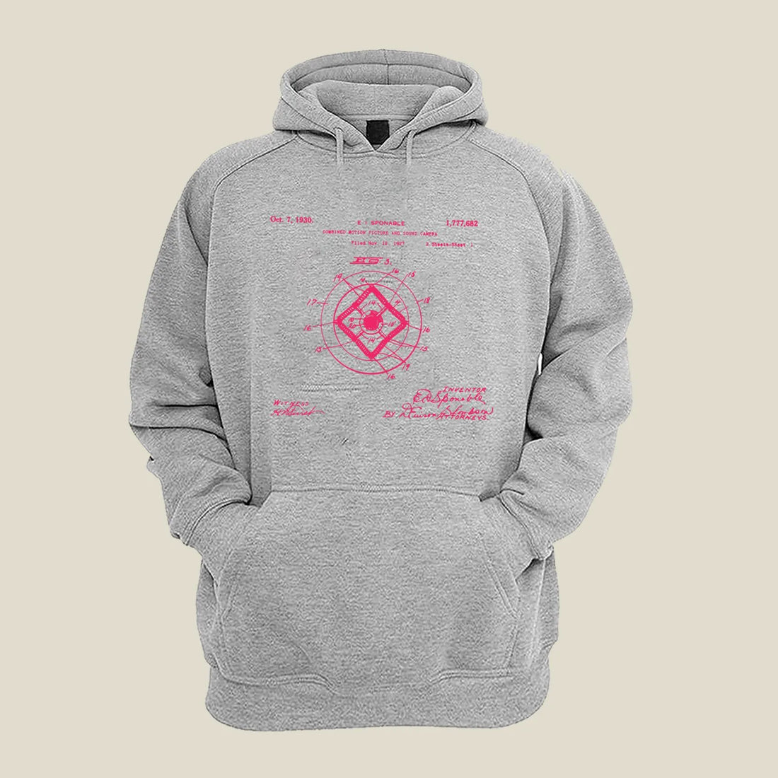 Camera Patent Hoodie H-CMP48 Desichalchitra