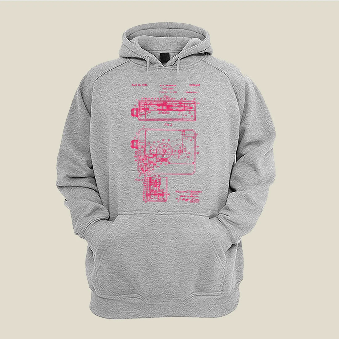 Camera Patent Hoodie H-CMP126 Desichalchitra