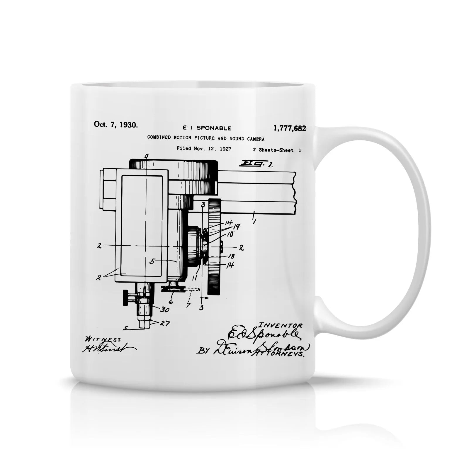 Camera Patent Mug M-CMP37 Desichalchitra