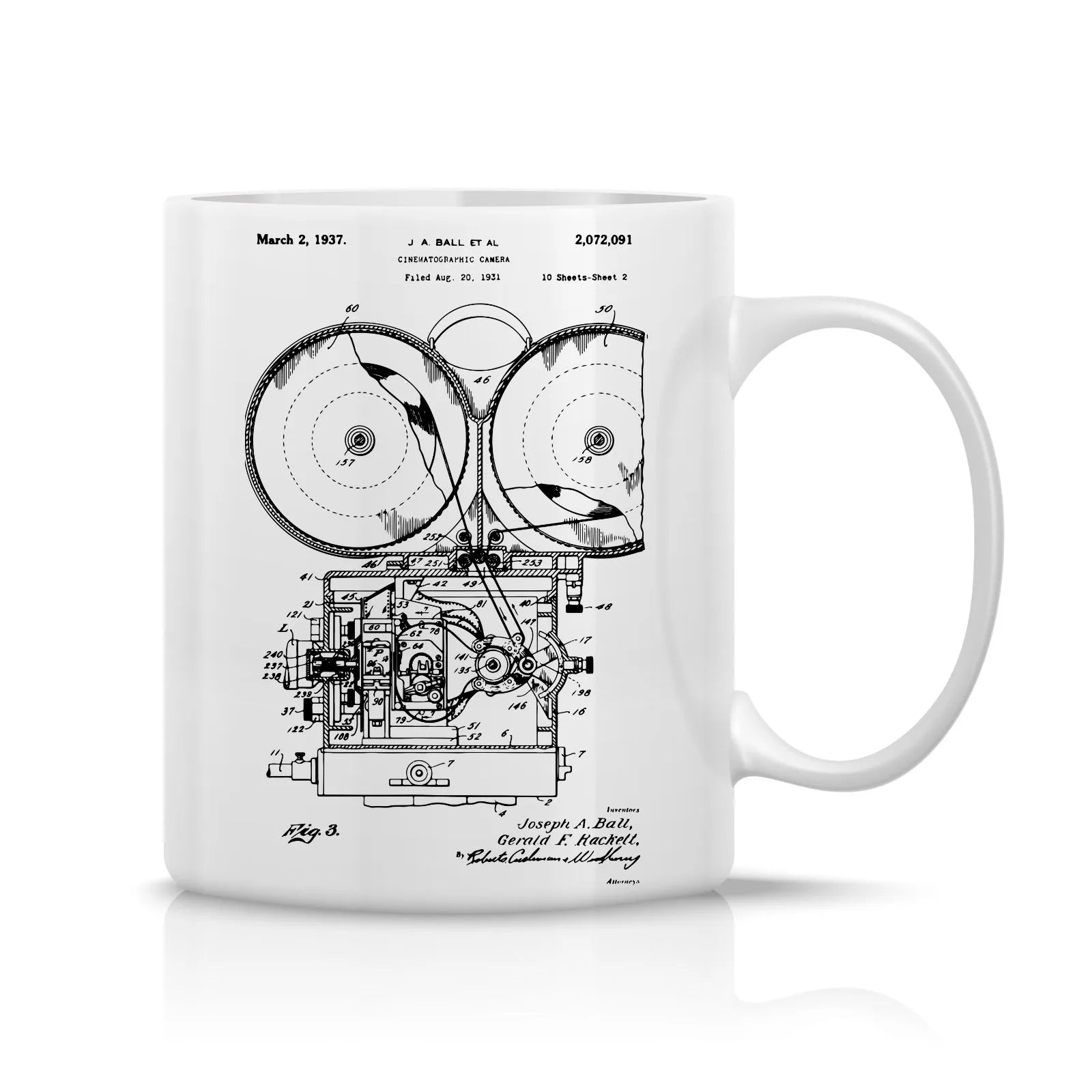 Camera Patent Mug M-CMP125 Desichalchitra