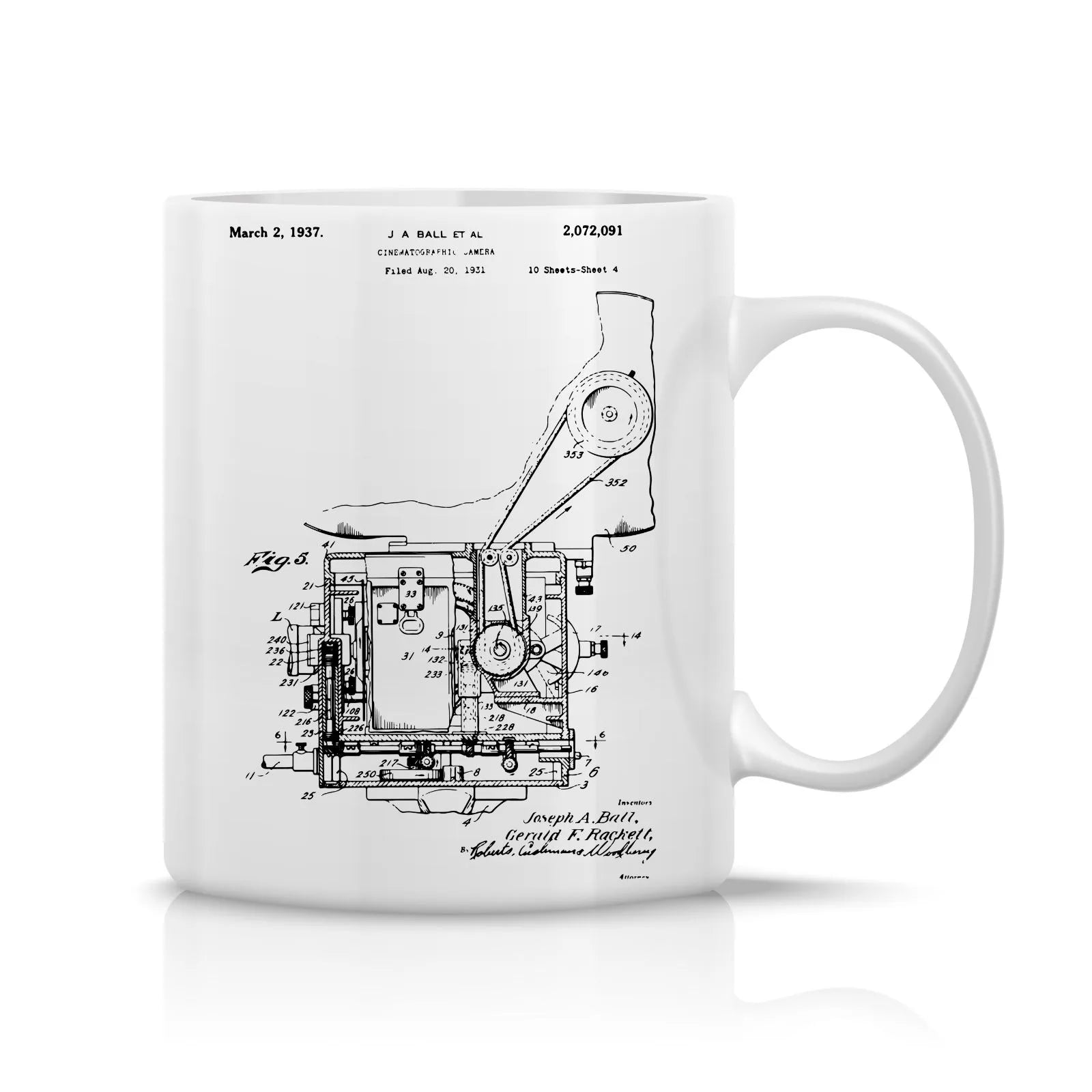 Camera Patent Mug M-CMP108 Desichalchitra