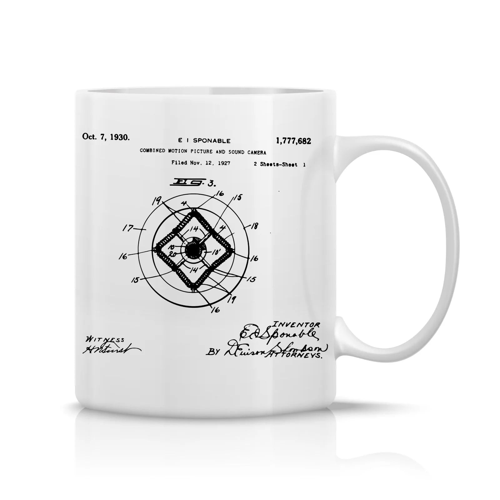 Camera Patent Mug M-CMP134 Desichalchitra