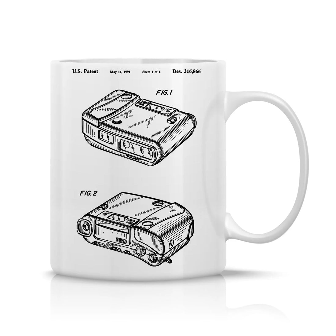 Camera Patent Mug M-CMP140 Desichalchitra