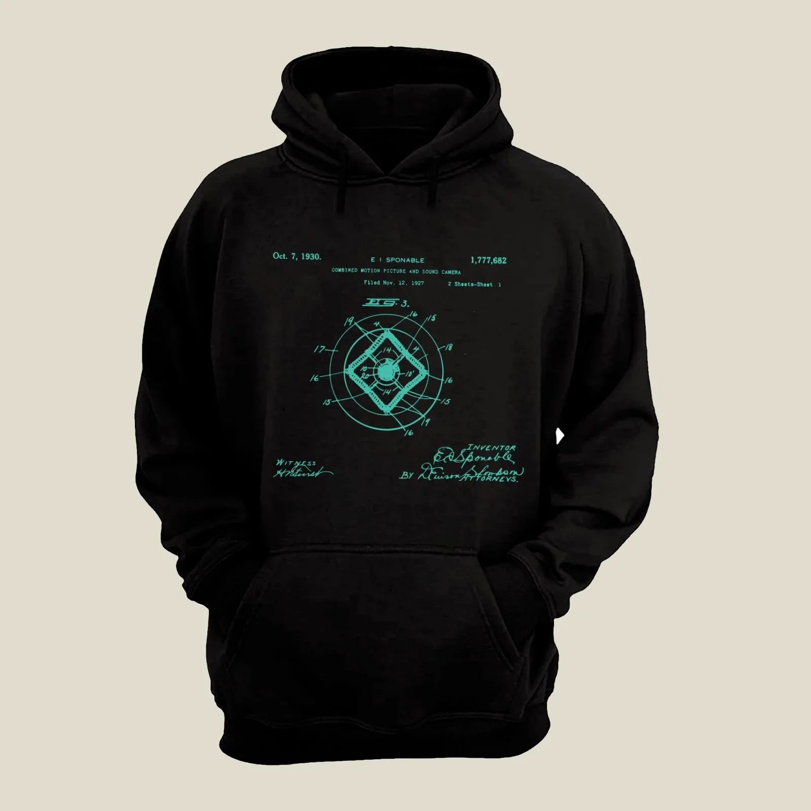 Camera Patent Hoodie H-CMP21 Desichalchitra