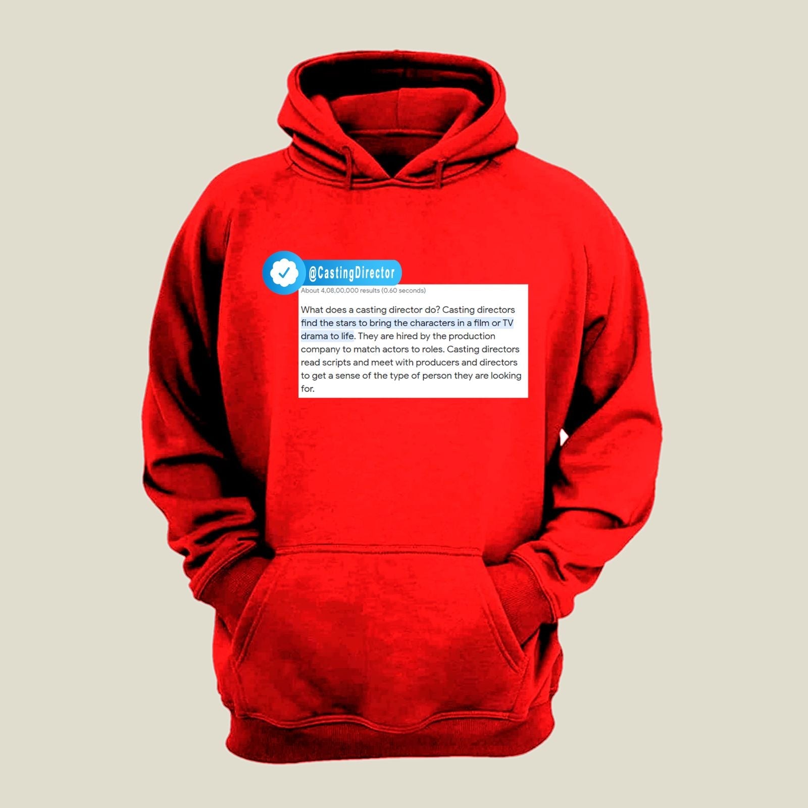 Casting Director Hoodie H-CD4 Desichalchitra