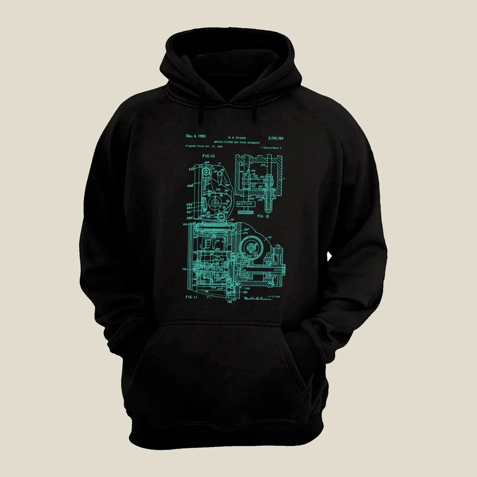 Camera Patent Hoodie H-CMP52 Desichalchitra