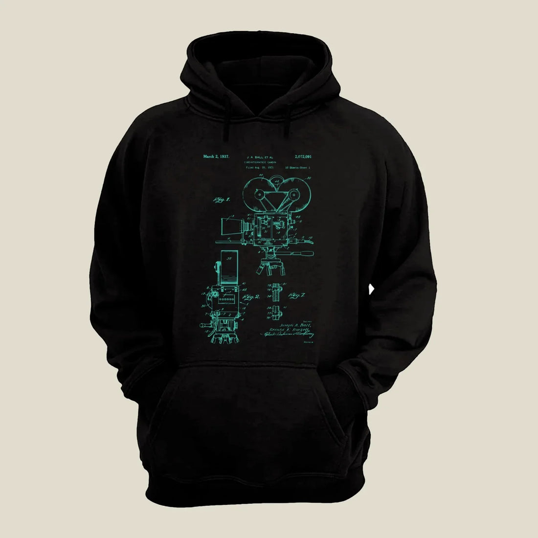 Camera Patent Hoodie H-CMP68 Desichalchitra
