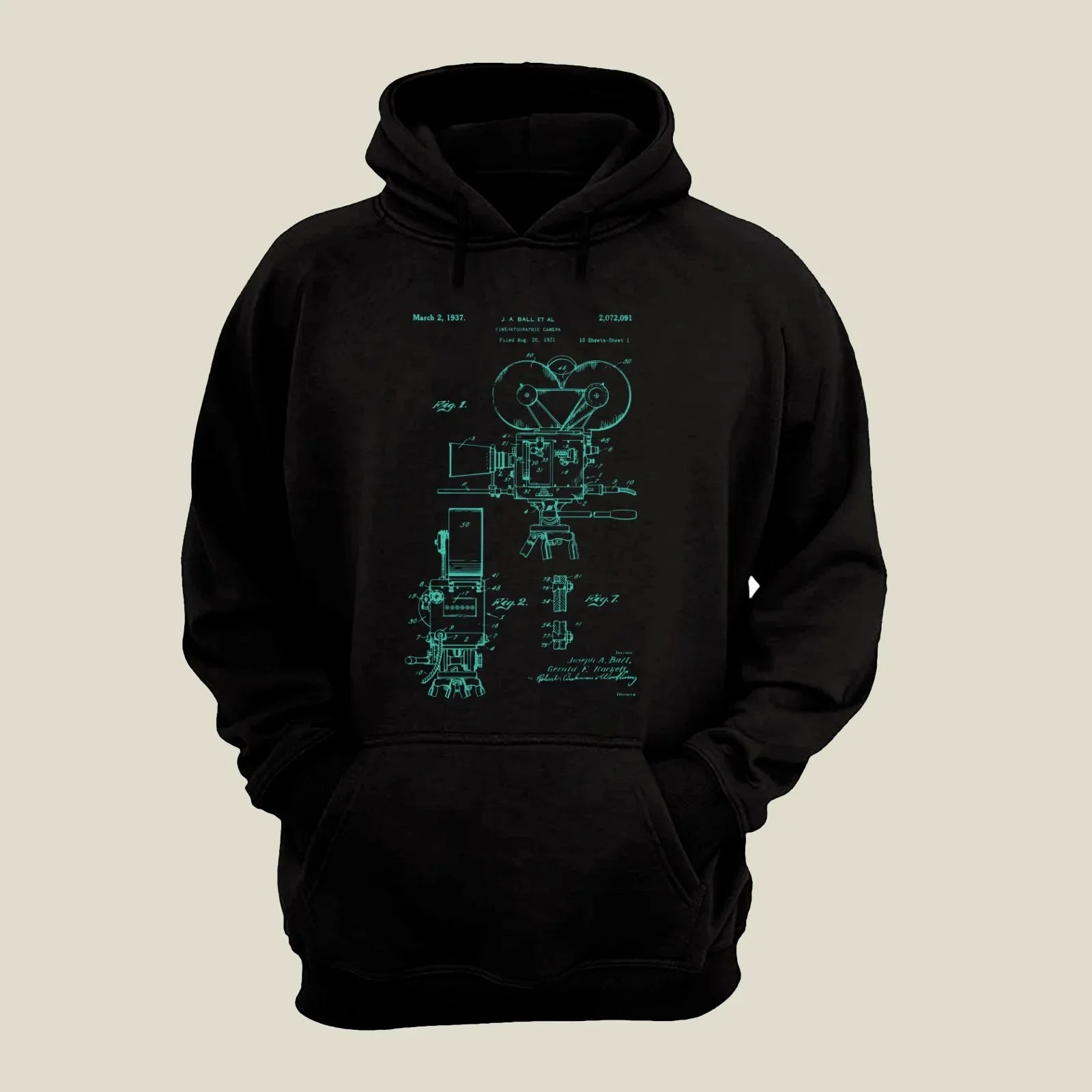 Camera Patent Hoodie H-CMP68 Desichalchitra