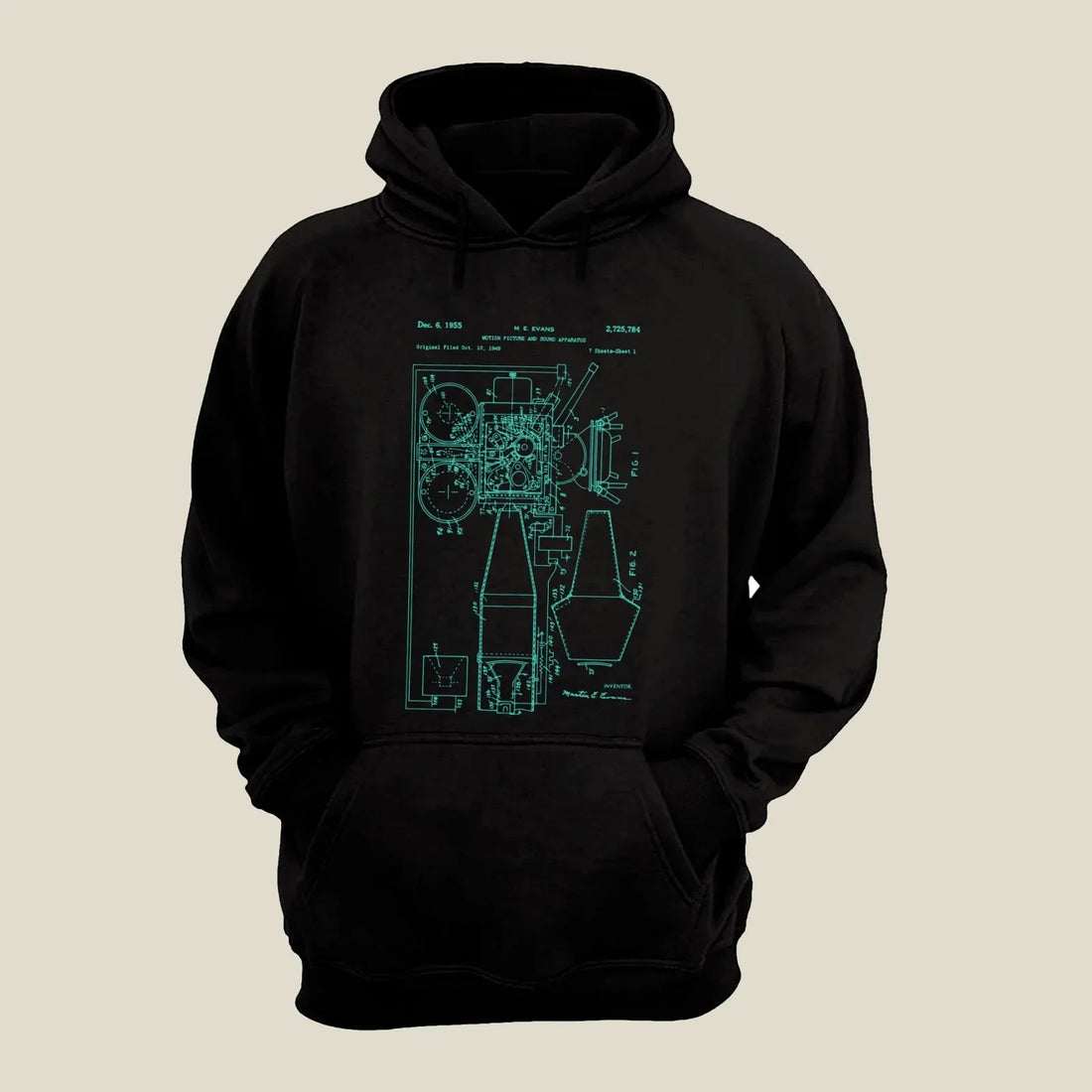 Camera Patent Hoodie H-CMP73 Desichalchitra
