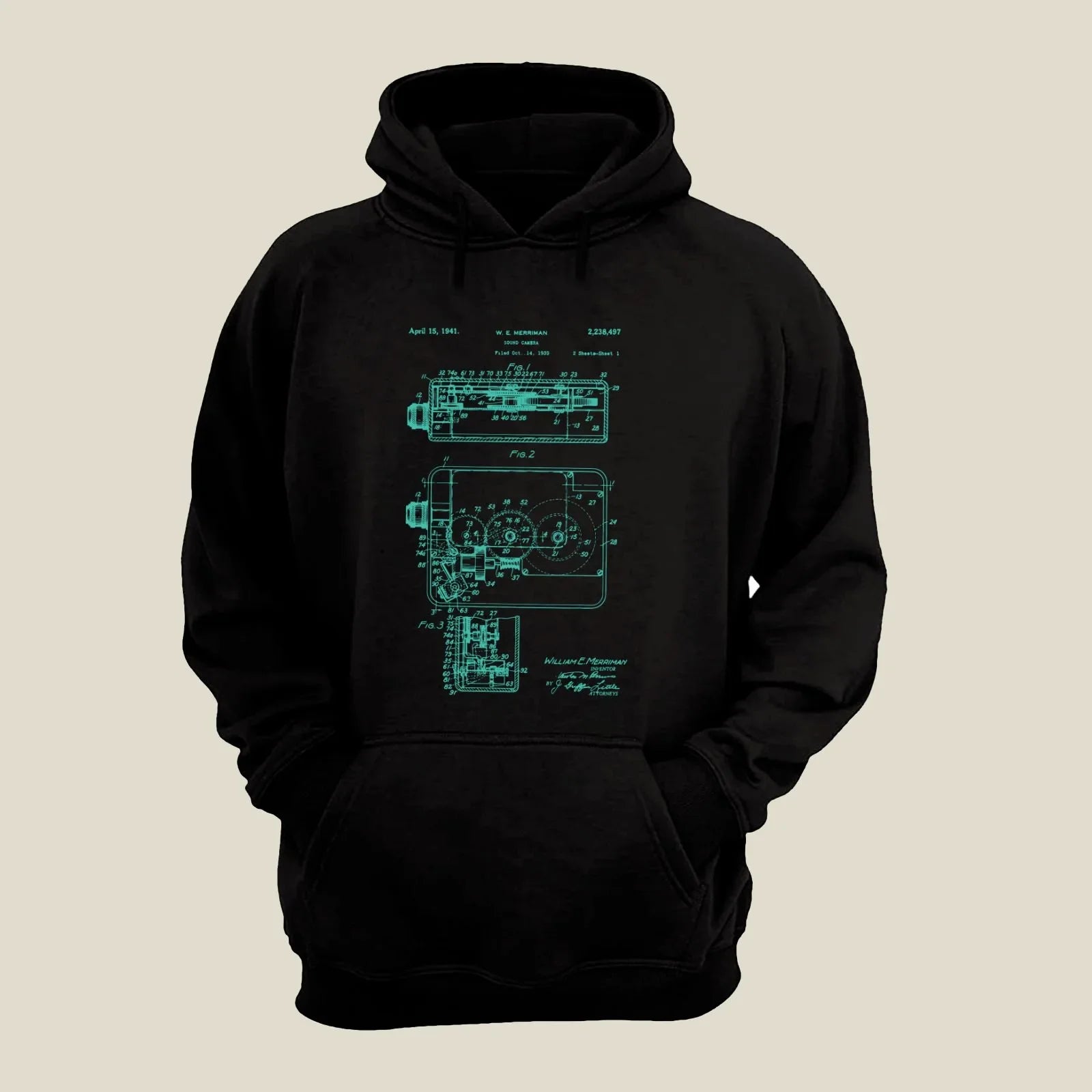 Camera Patent Hoodie H-CMP19 Desichalchitra
