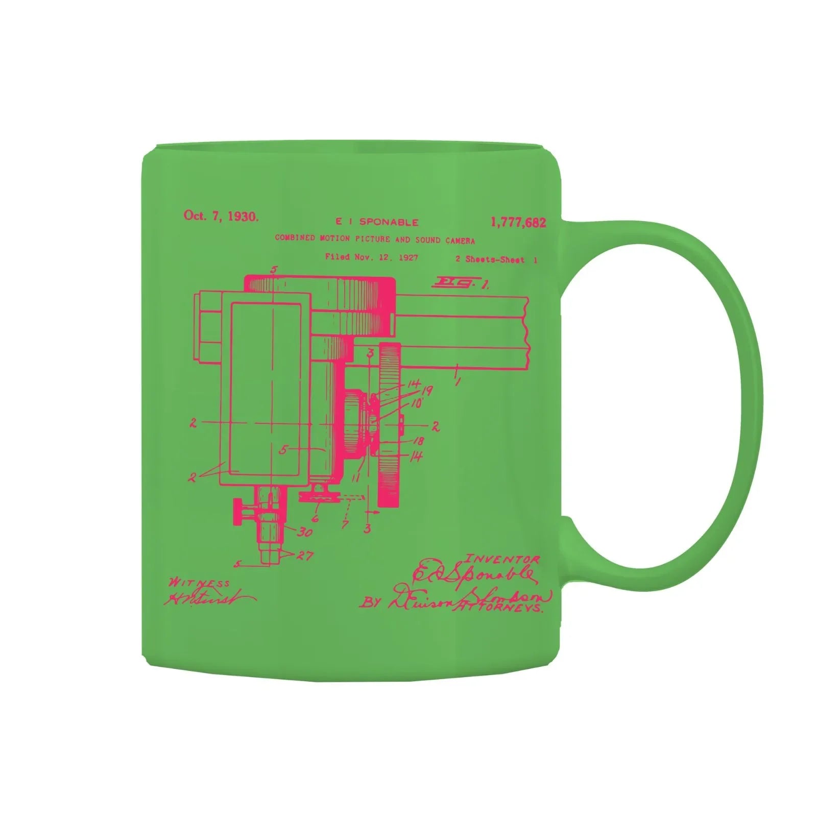 Camera Patent Mug M-CMP69 Desichalchitra