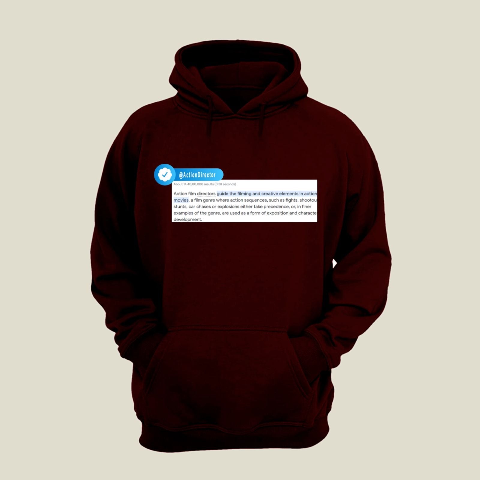 Action Director Hoodie H-ACD4 Desichalchitra