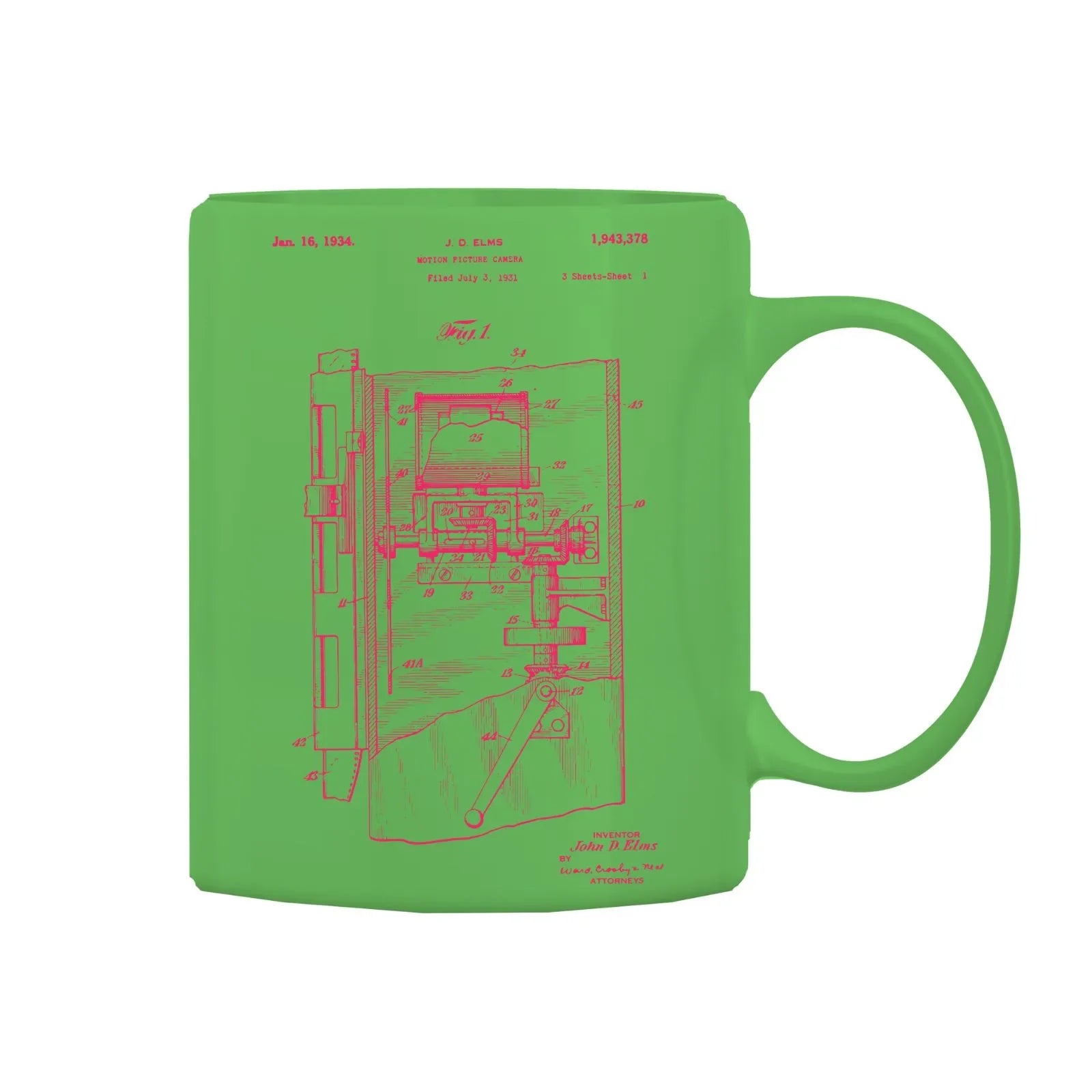 Camera Patent Mug M-CMP100 Desichalchitra