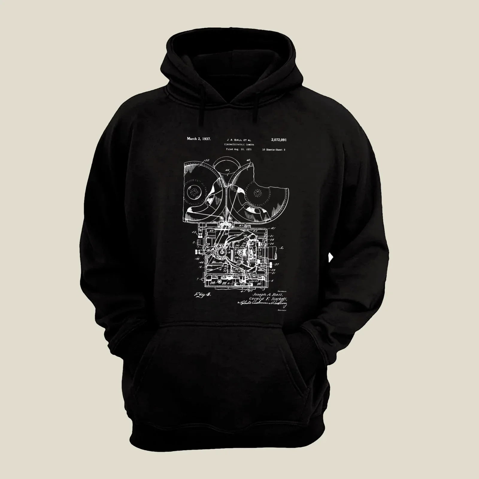 Camera Patent Hoodie H-CMP66 Desichalchitra