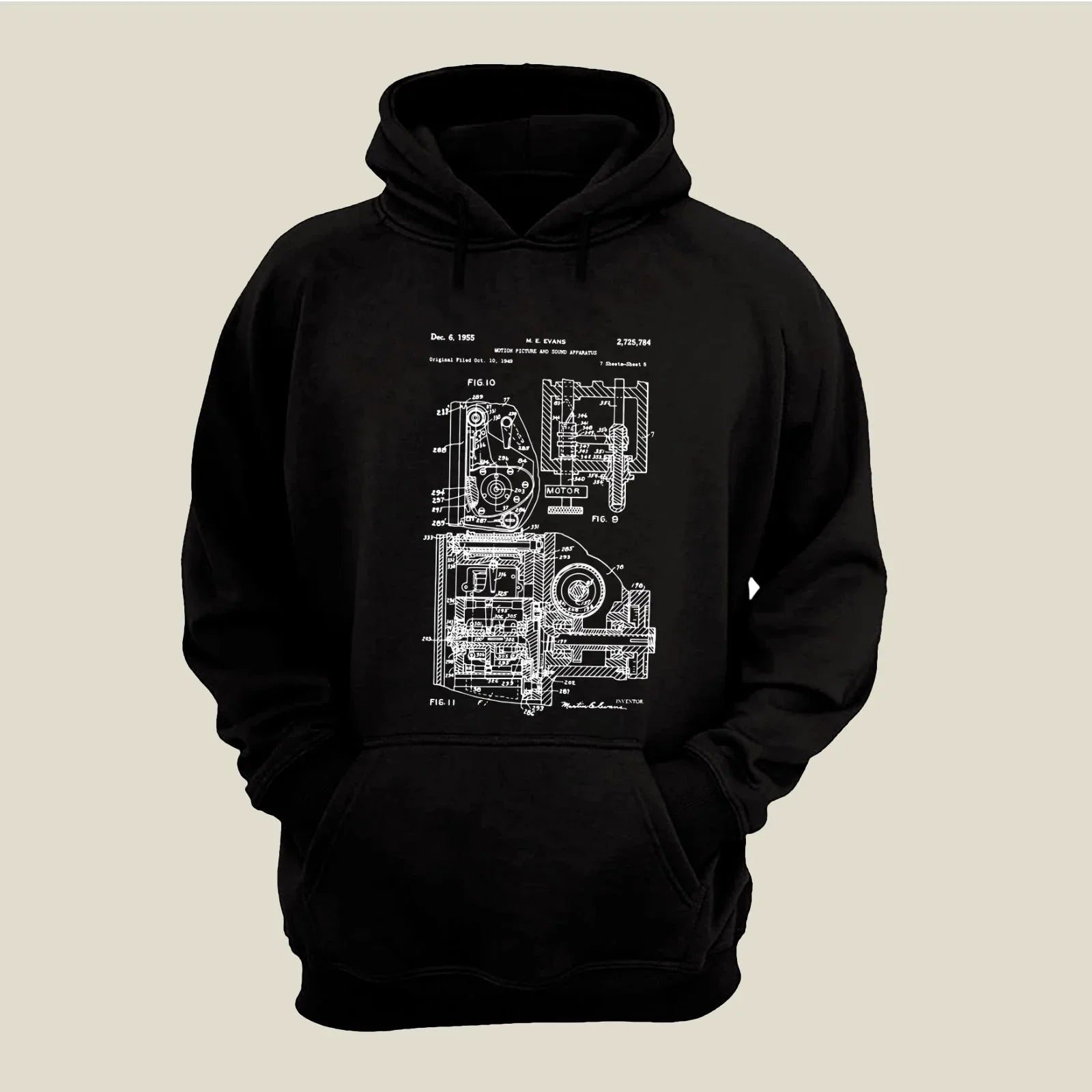 Camera Patent Hoodie H-CMP116 Desichalchitra
