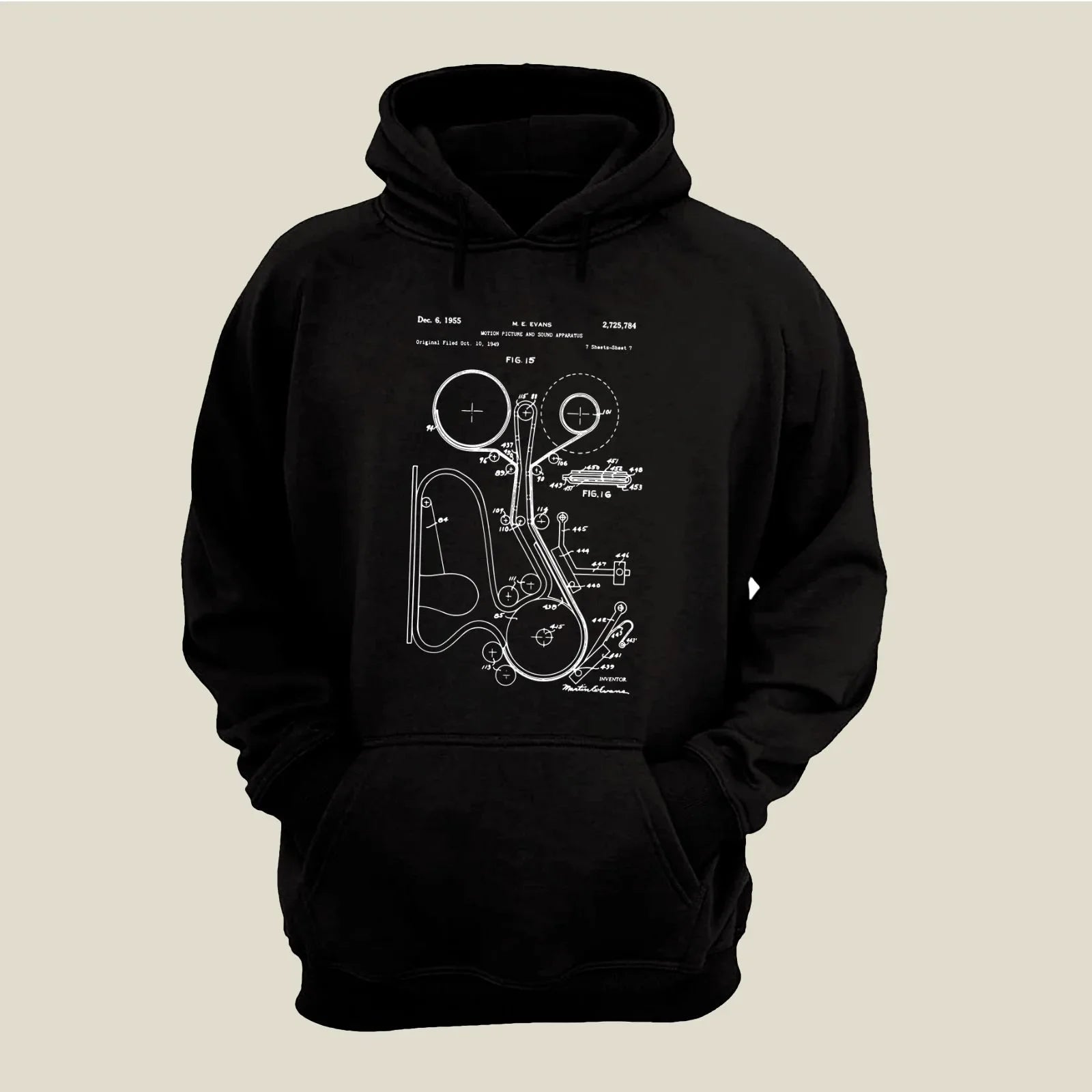Camera Patent Hoodie H-CMP133 Desichalchitra