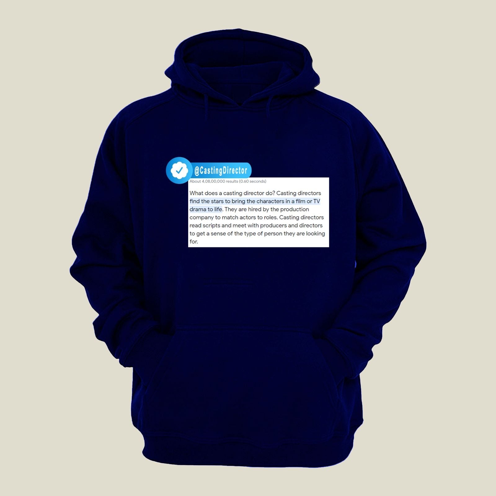 Casting Director Hoodie H-CD4 Desichalchitra