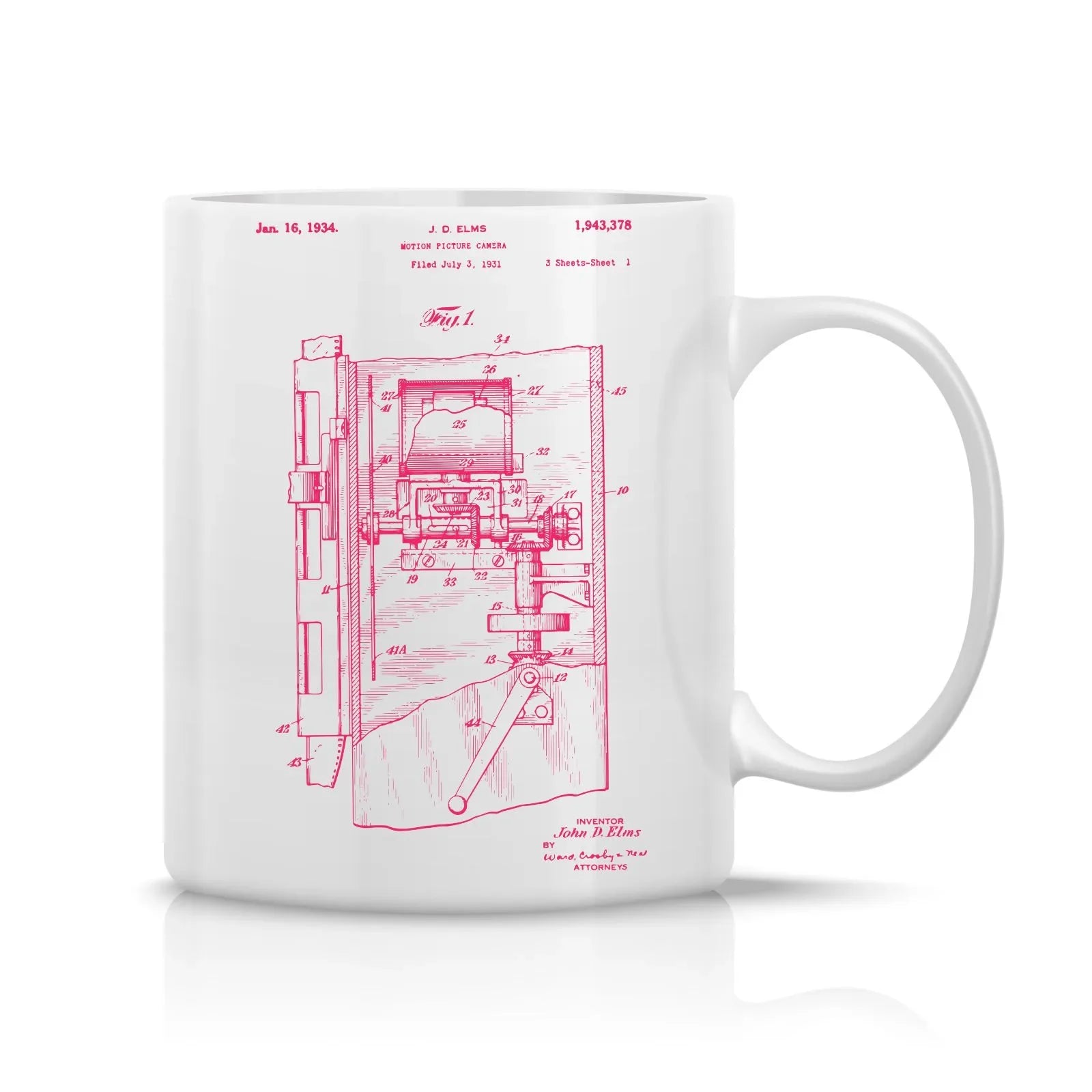 Camera Patent Mug M-CMP100 Desichalchitra