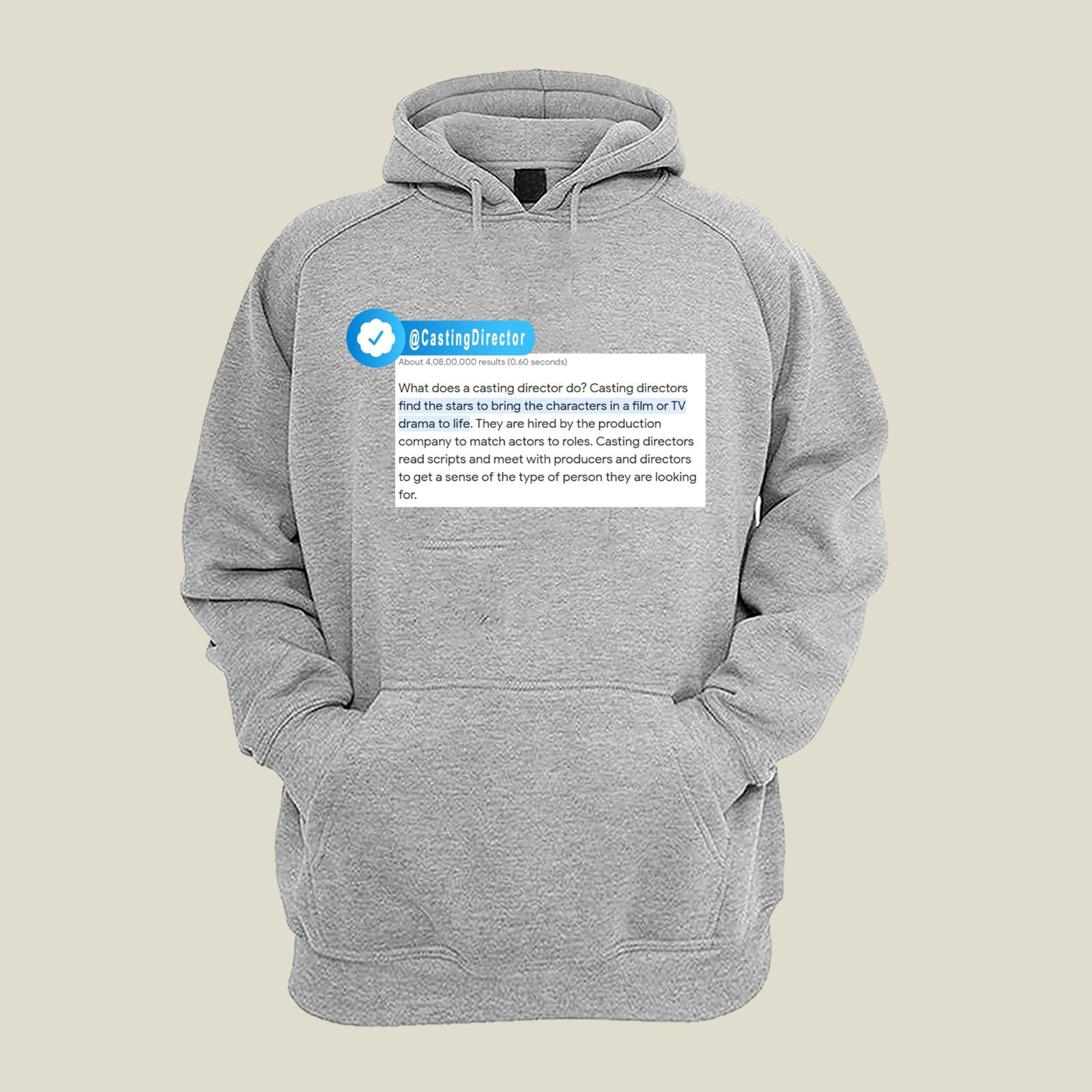 Casting Director Hoodie H-CD4 Desichalchitra