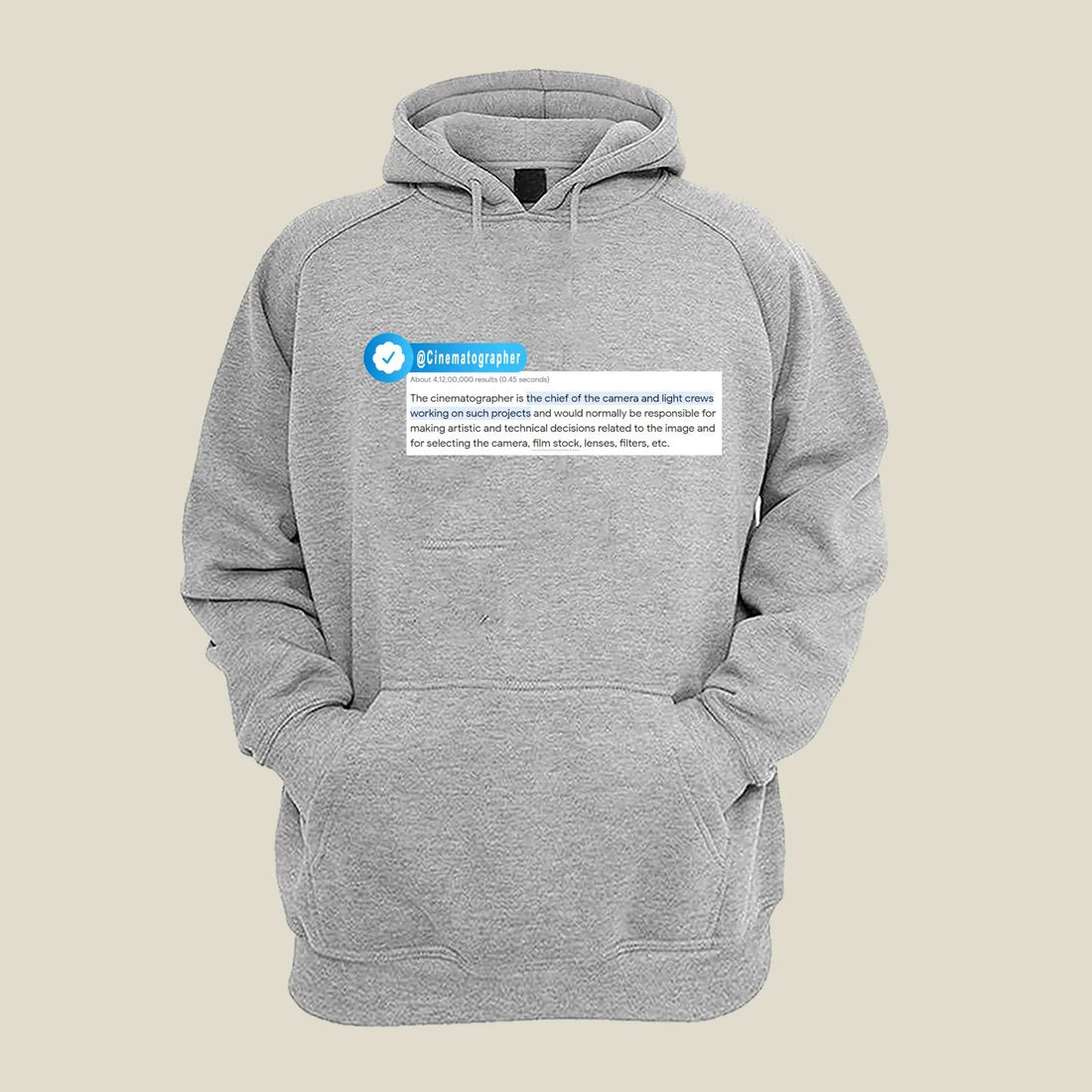 Cinematographer Hoodie H-CIN4 Desichalchitra
