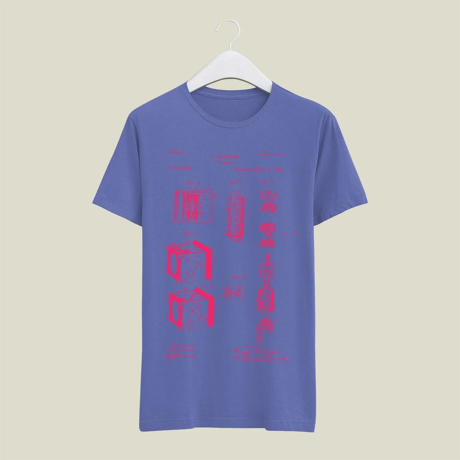 Camera Patent T-Shirt T-CMP13 Desichalchitra