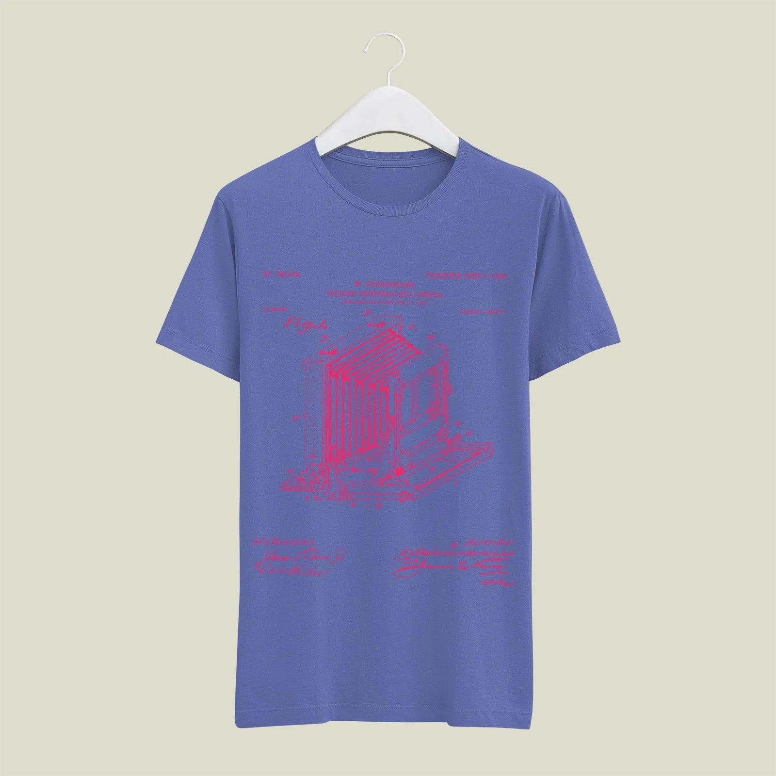 Camera Patent T-Shirt T-CMP43 Desichalchitra
