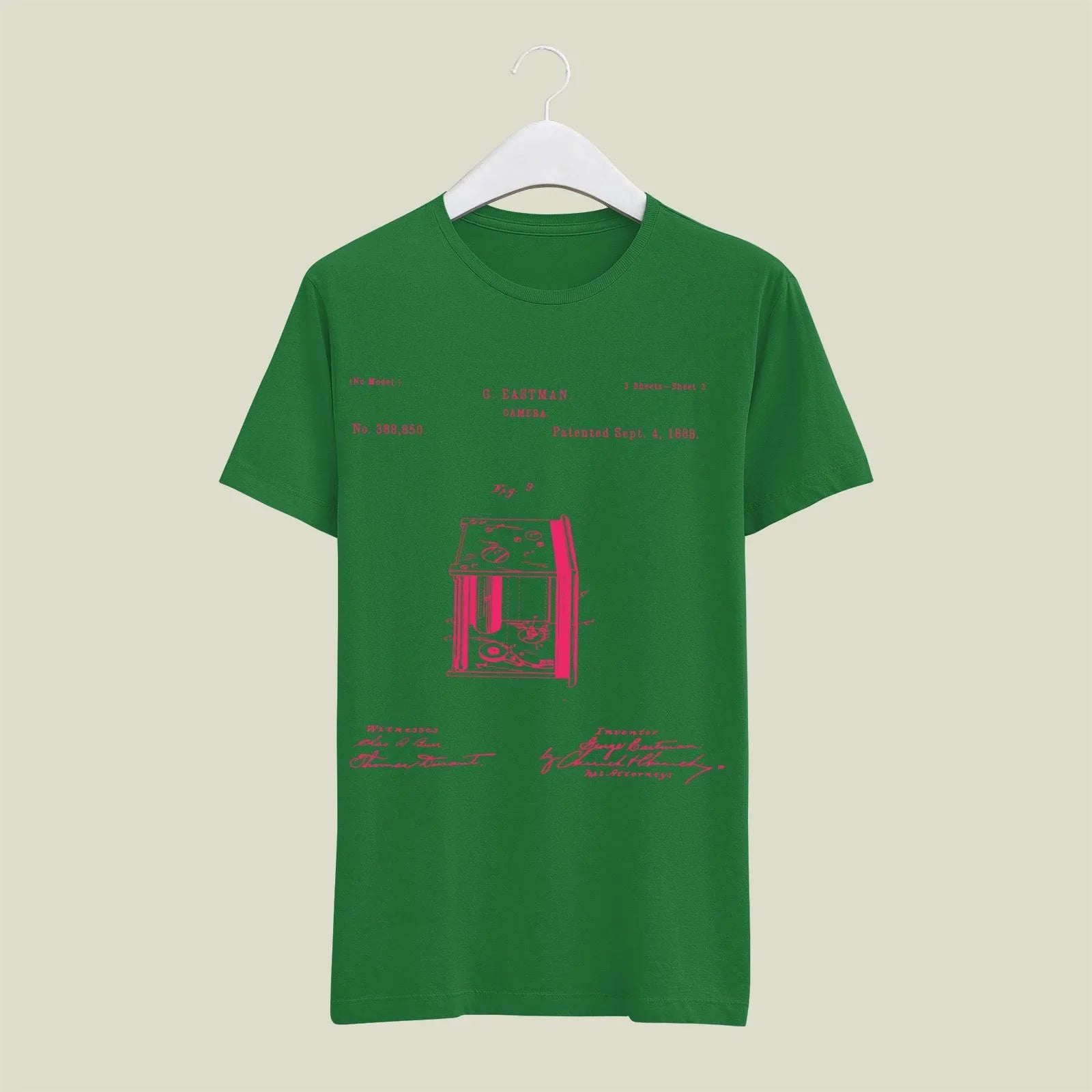Camera Patent T-Shirt T-CMP143 Desichalchitra