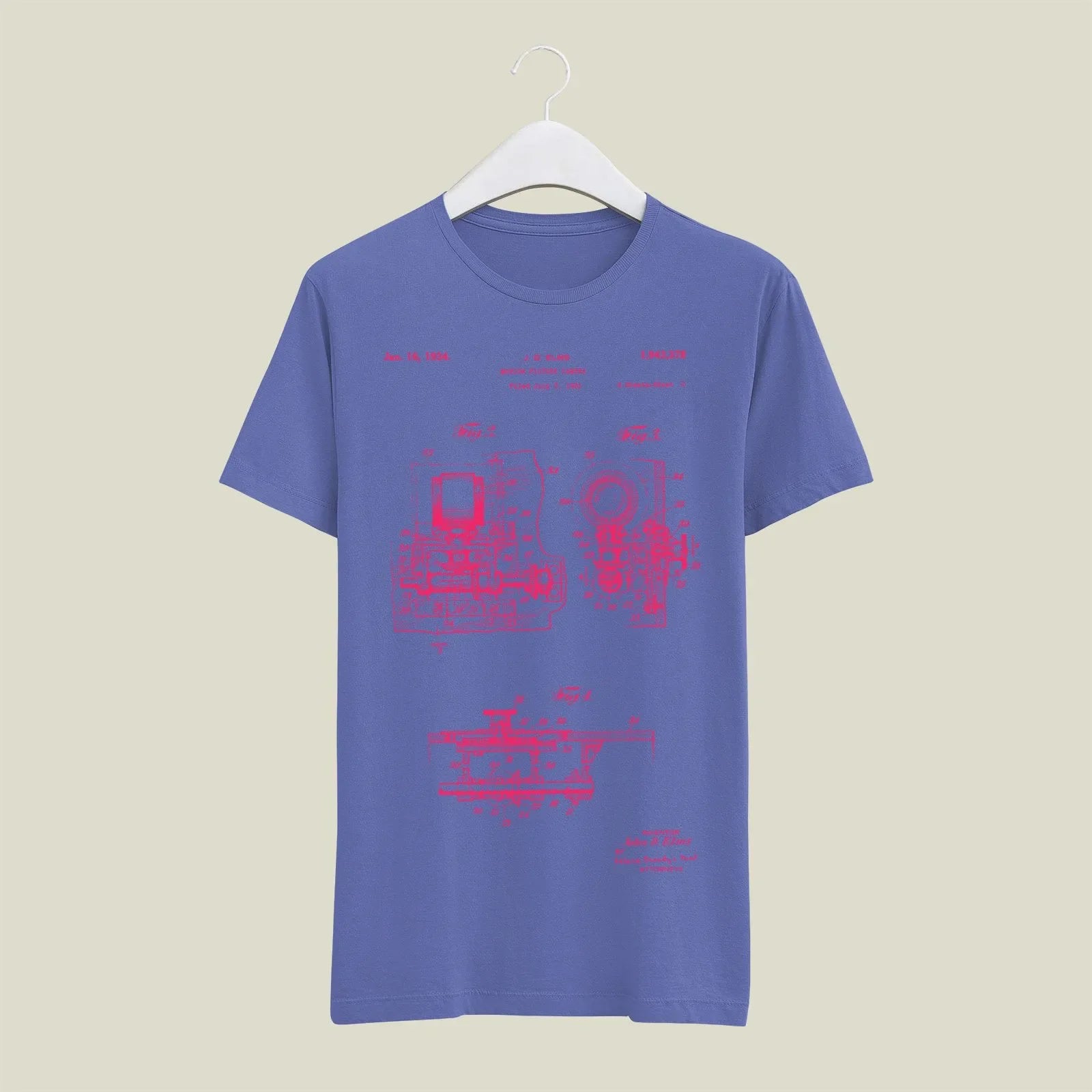 Camera Patent T-Shirt T-CMP132 Desichalchitra