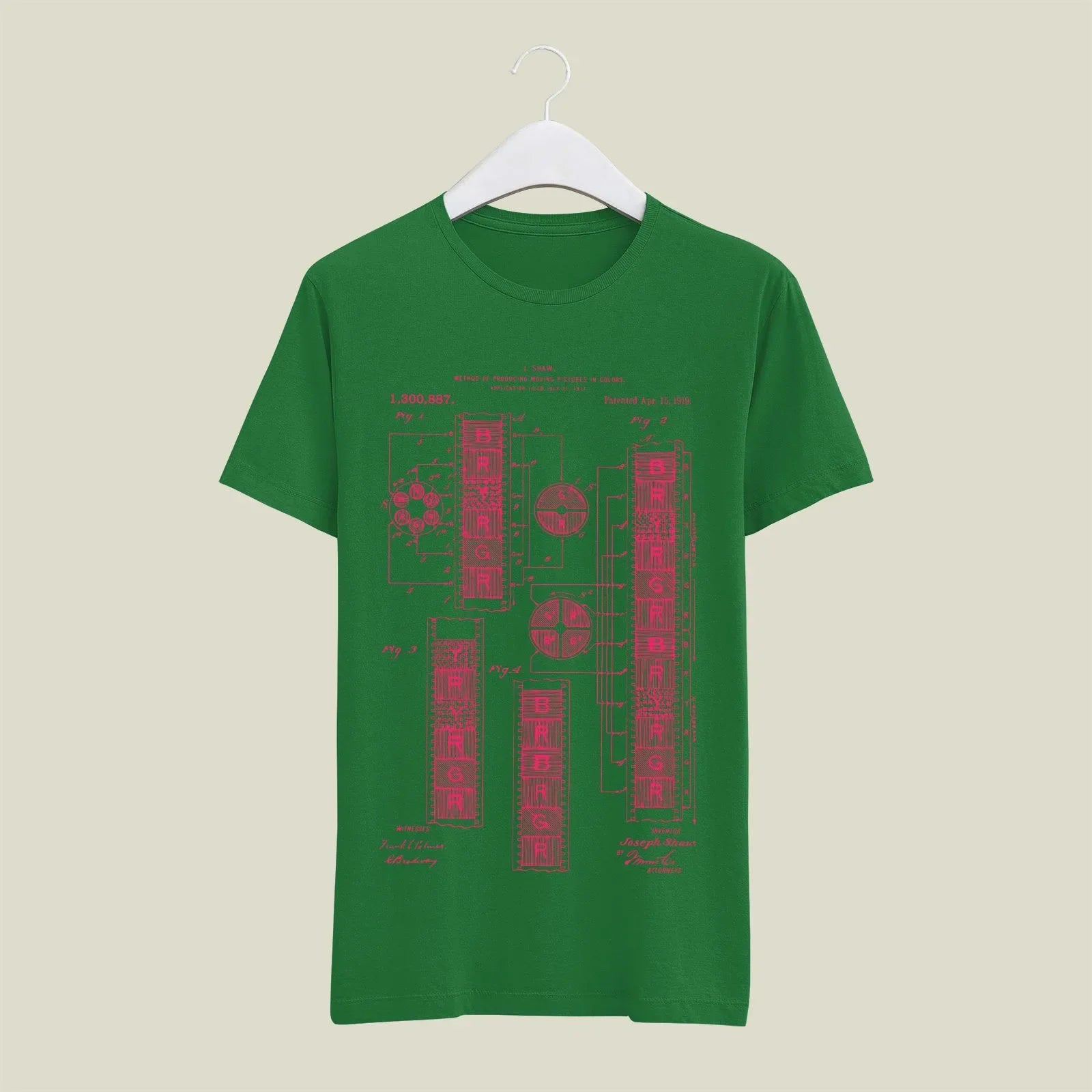 Camera Patent T-Shirt T-CMP130 Desichalchitra