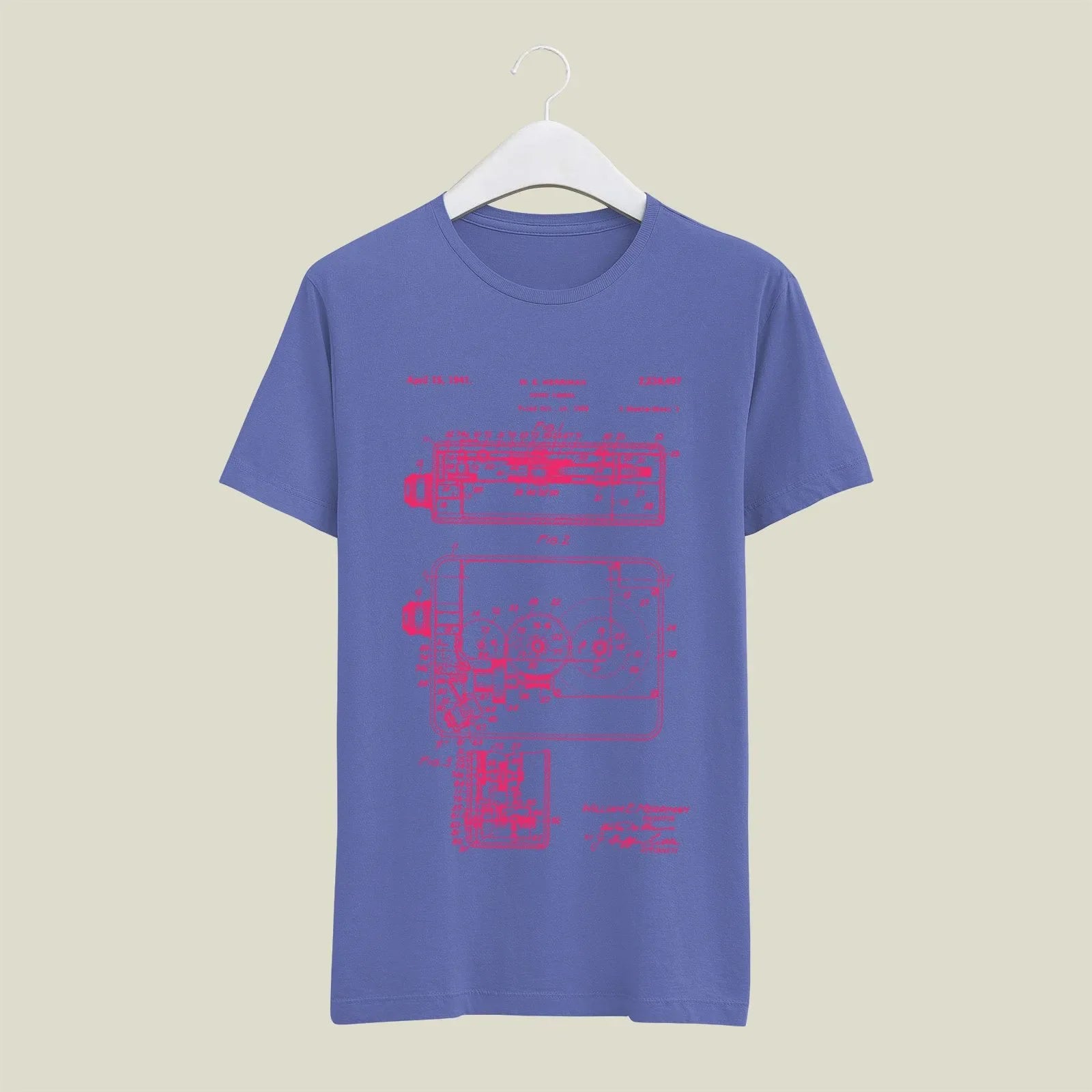Camera Patent T-Shirt T-CMP126 Desichalchitra