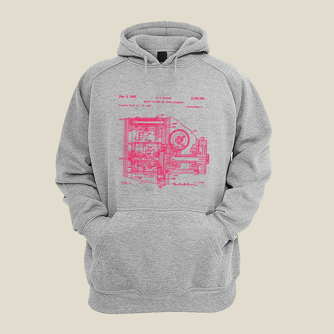 Camera Patent Hoodie H-CMP17 Desichalchitra
