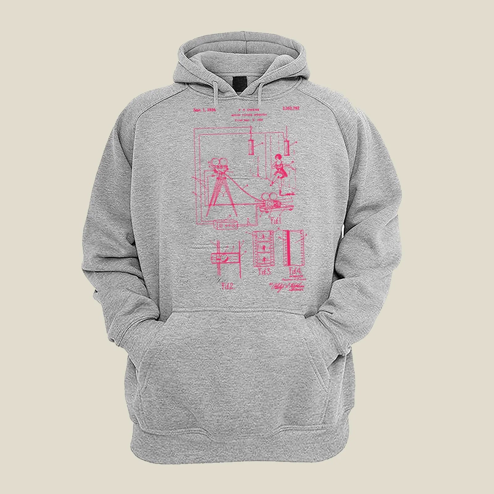 Camera Patent Hoodie H-CMP50 Desichalchitra