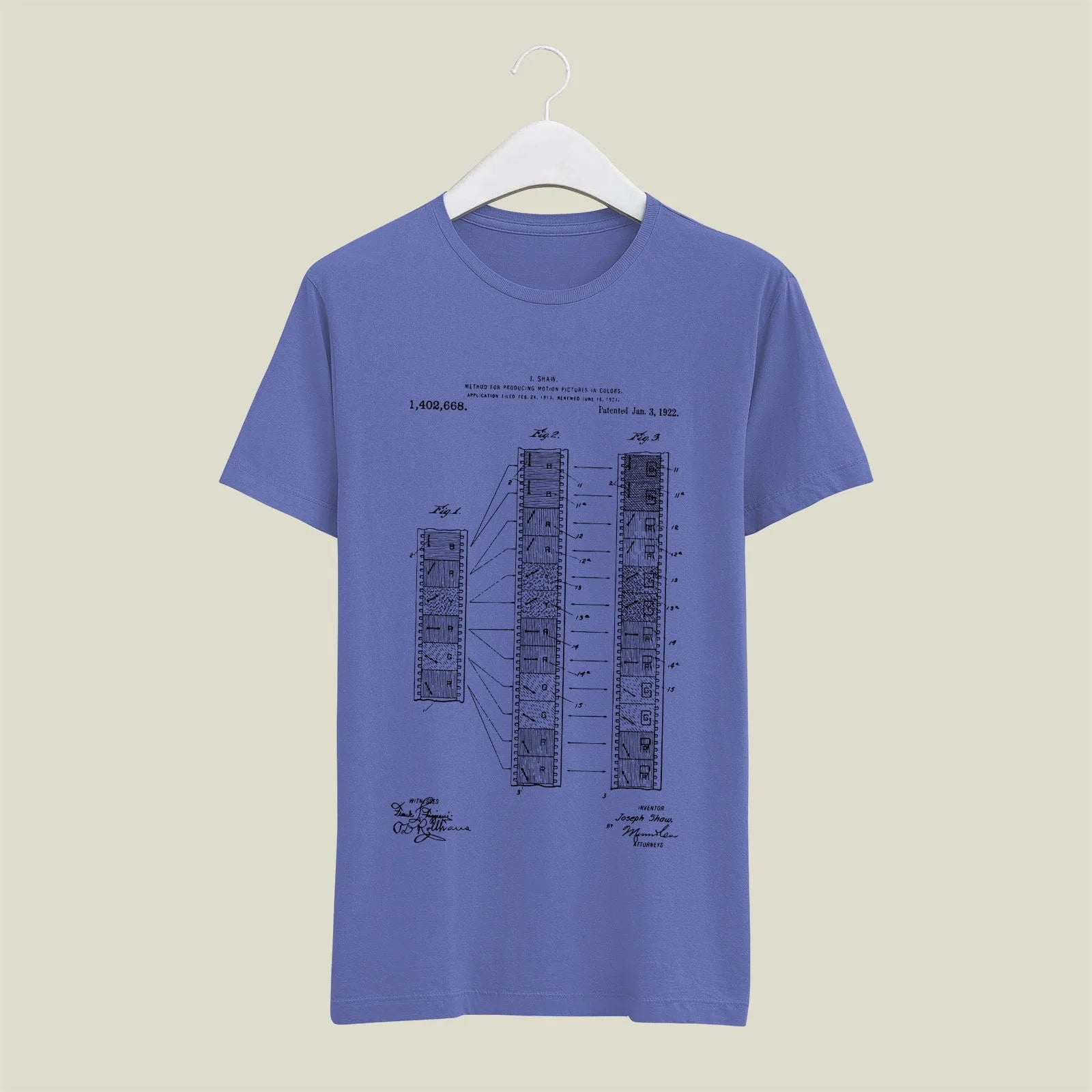 Camera Patent T-Shirt T-CMP71 Desichalchitra