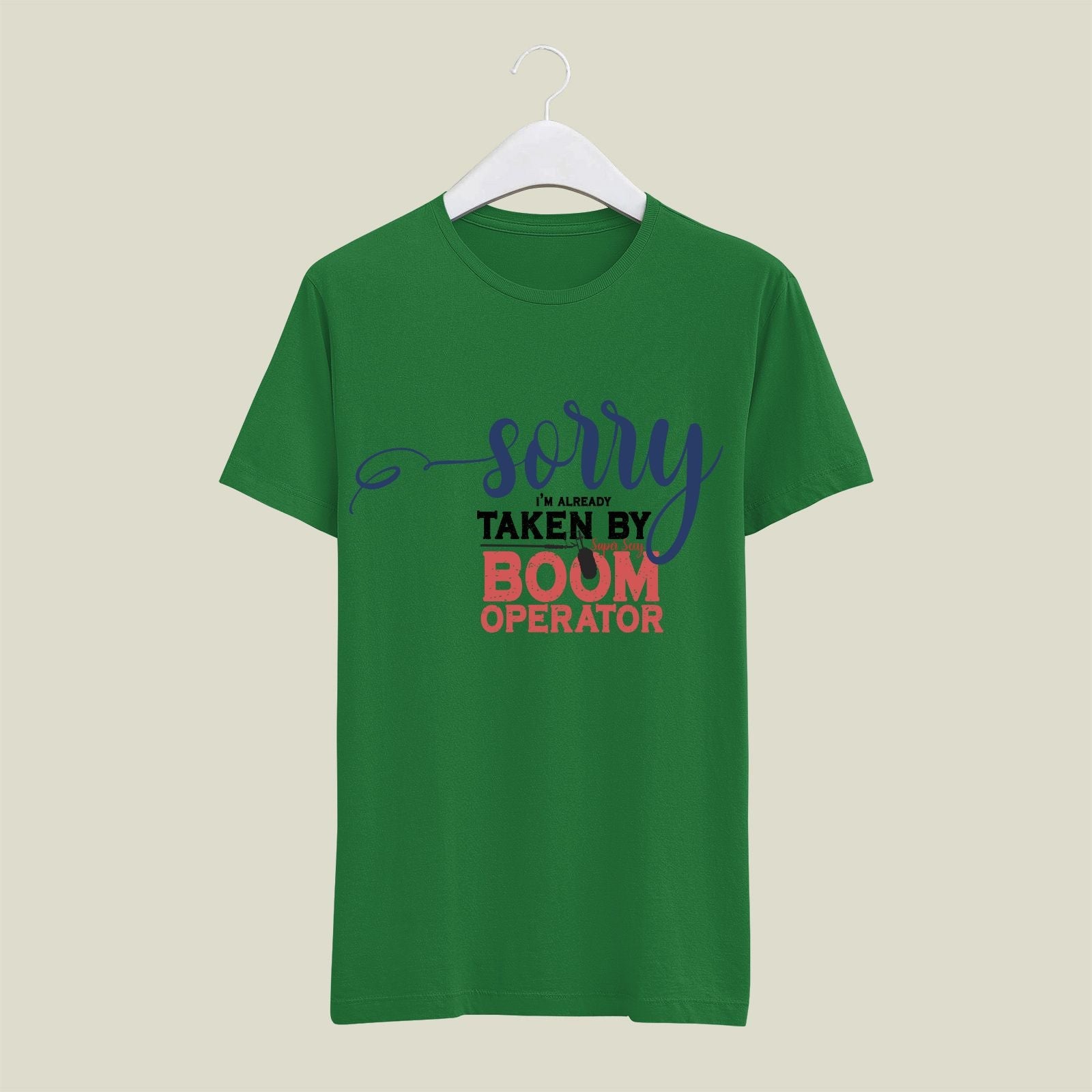 Boom Operator T-Shirt T-BM132 Desichalchitra