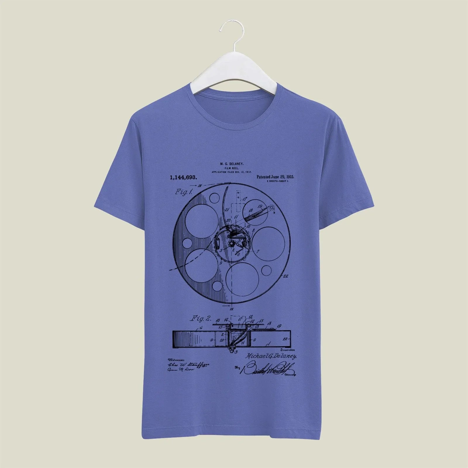 Camera Patent T-Shirt T-CMP77 Desichalchitra