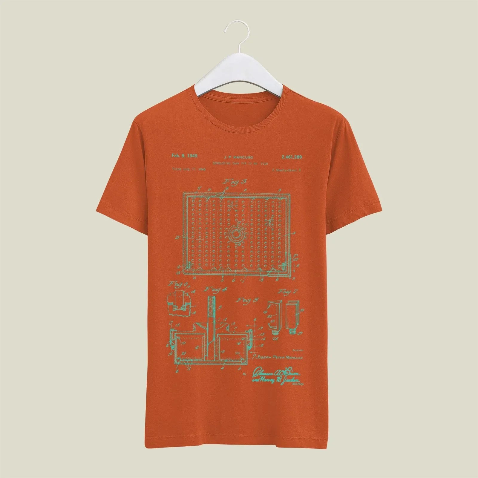 Camera Patent T-Shirt T-CMP162 Desichalchitra