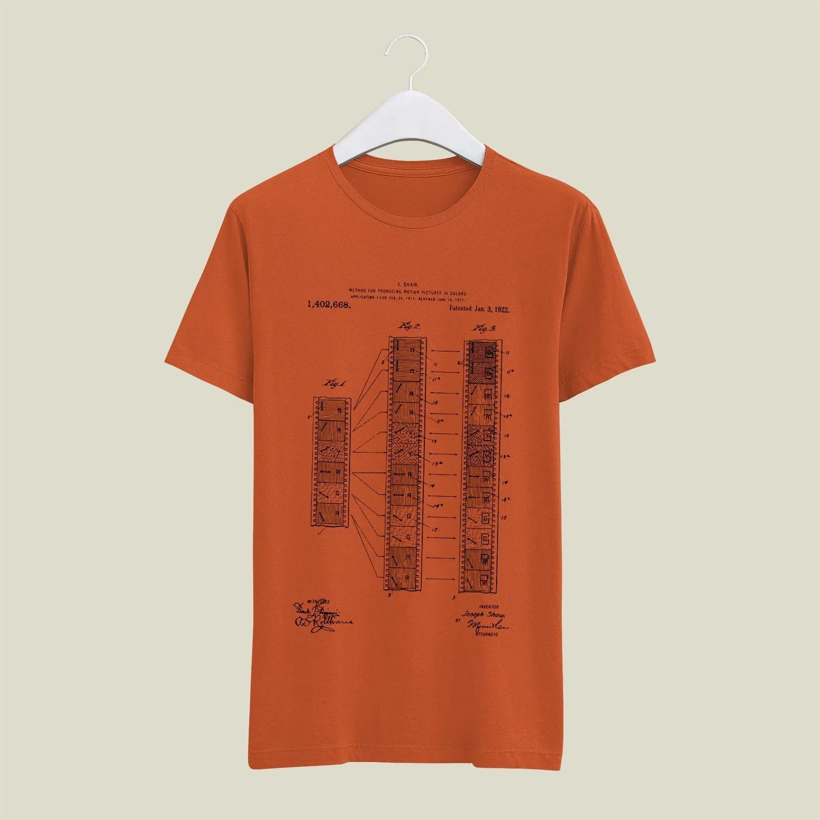 Camera Patent T-Shirt T-CMP71 Desichalchitra