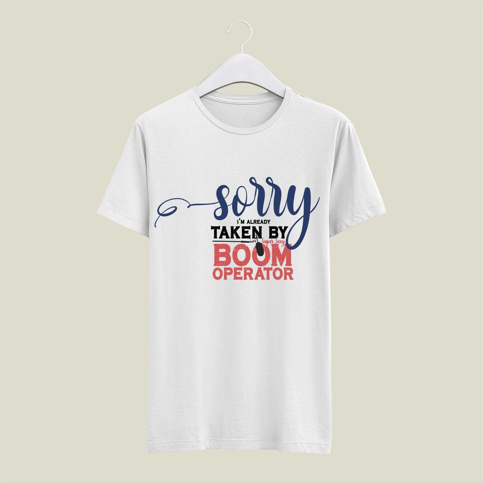 Boom Operator T-Shirt T-BM132 Desichalchitra