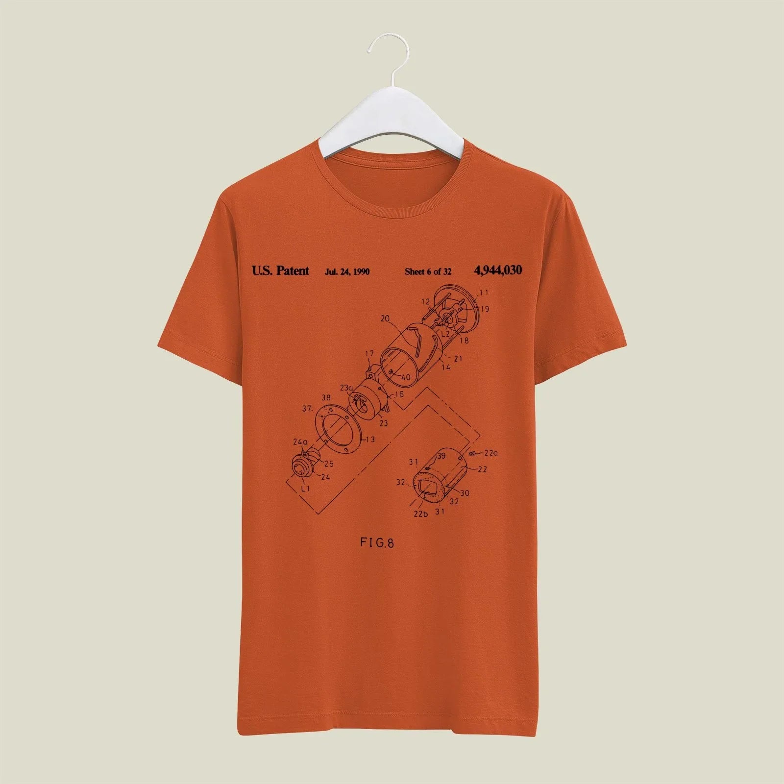 Camera Patent T-Shirt T-CMP86 Desichalchitra
