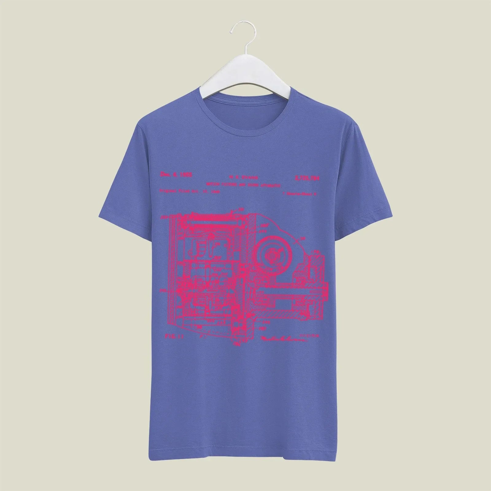 Camera Patent T-Shirt T-CMP17 Desichalchitra