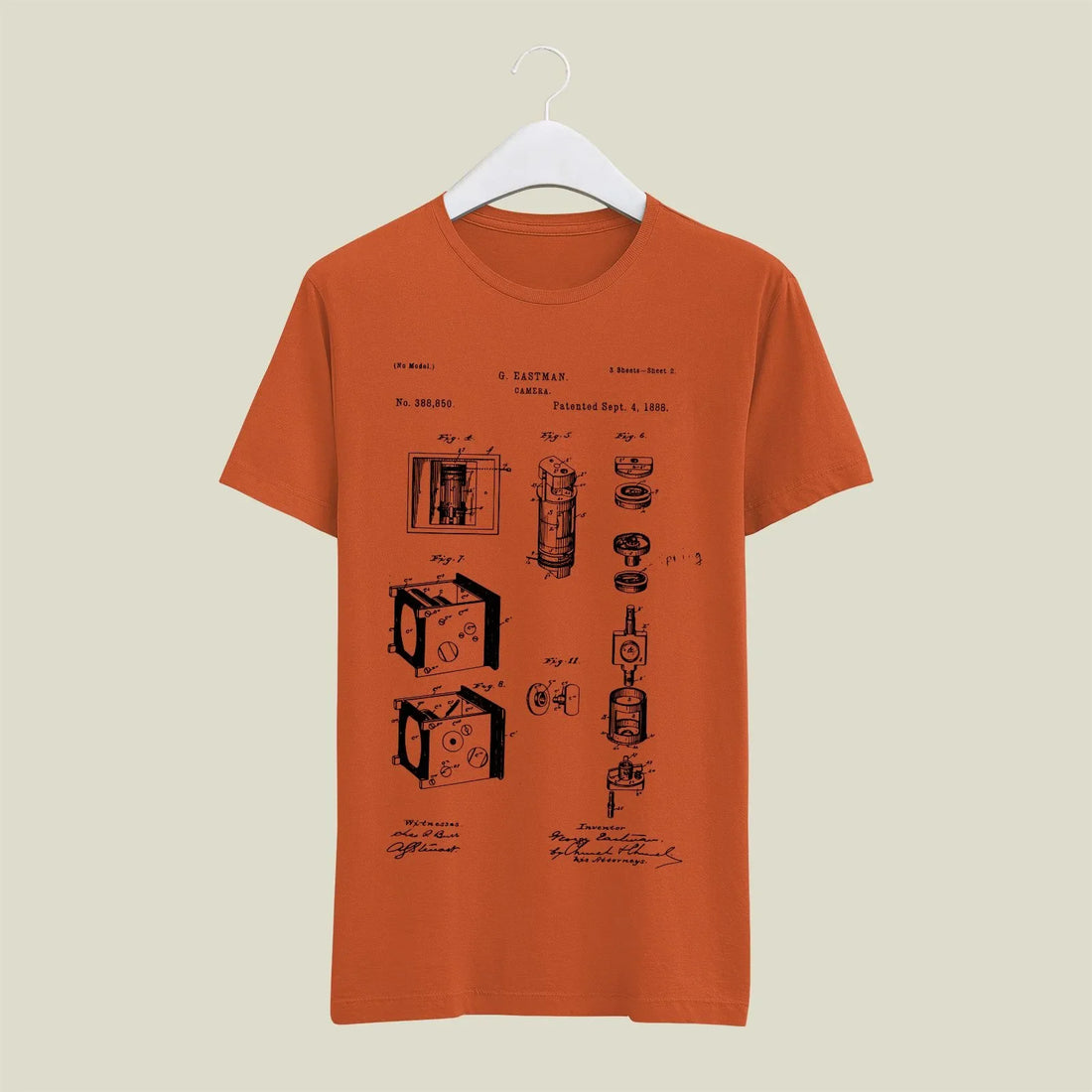 Camera Patent T-Shirt T-CMP91 Desichalchitra