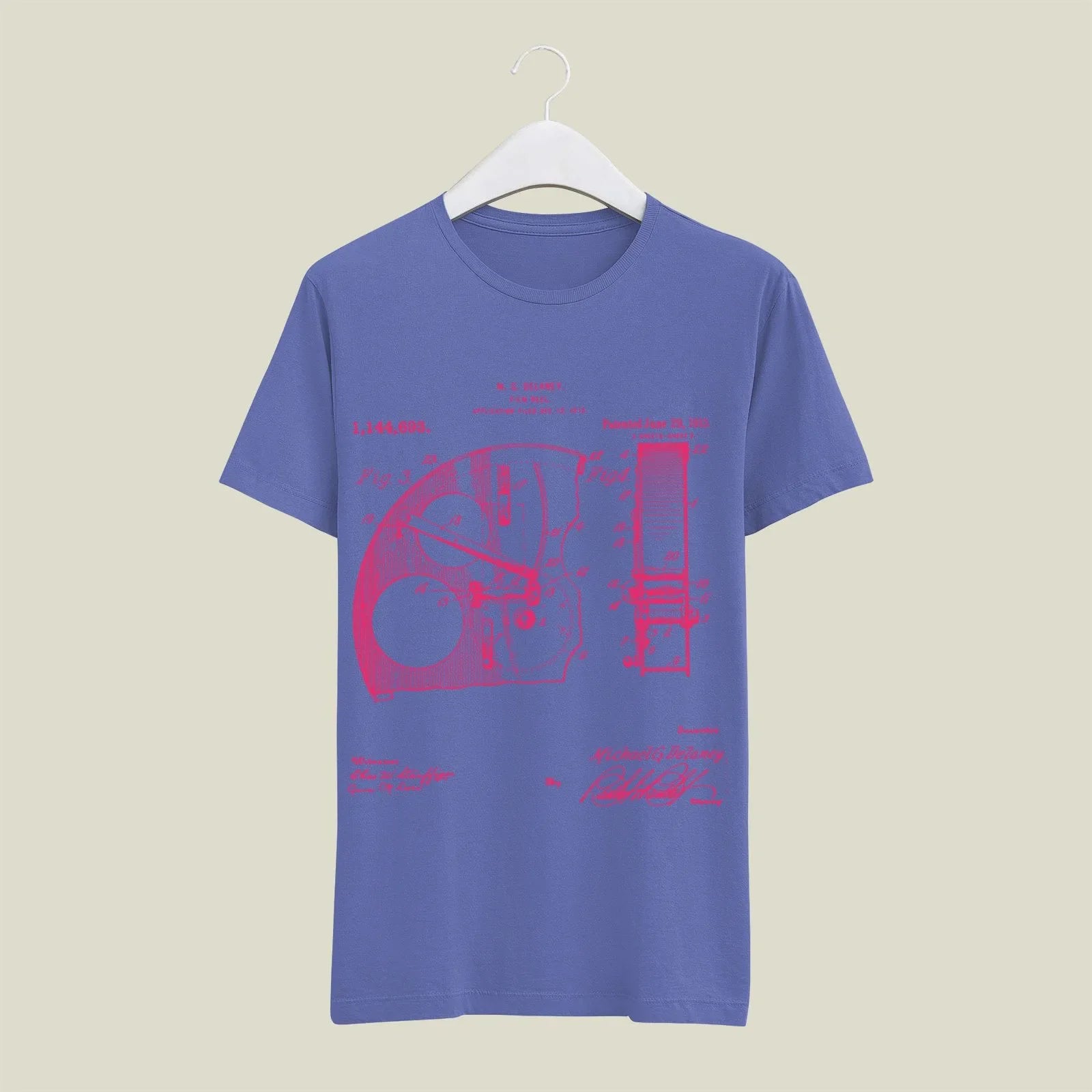 Camera Patent T-Shirt T-CMP180 Desichalchitra