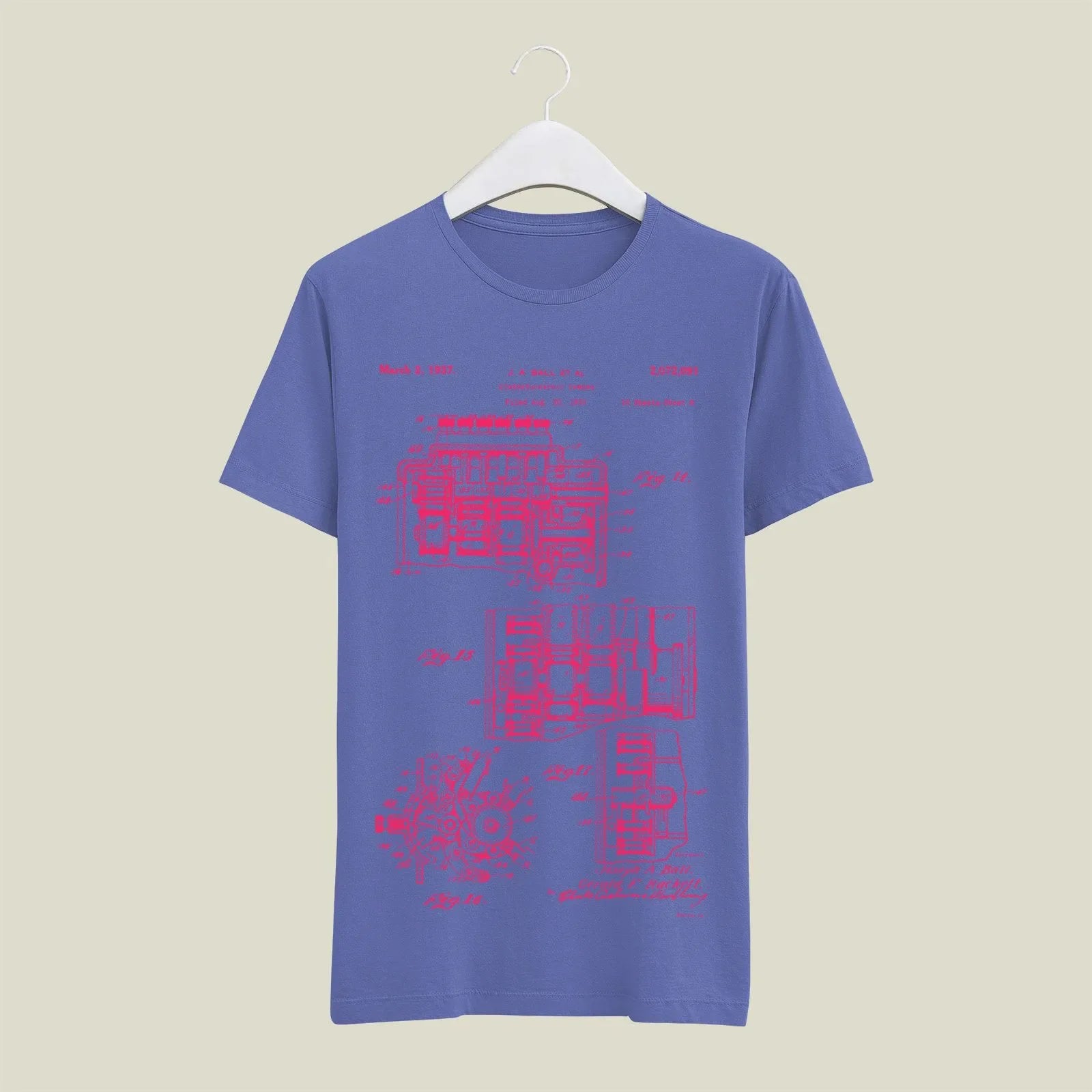 Camera Patent T-Shirt T-CMP203 Desichalchitra