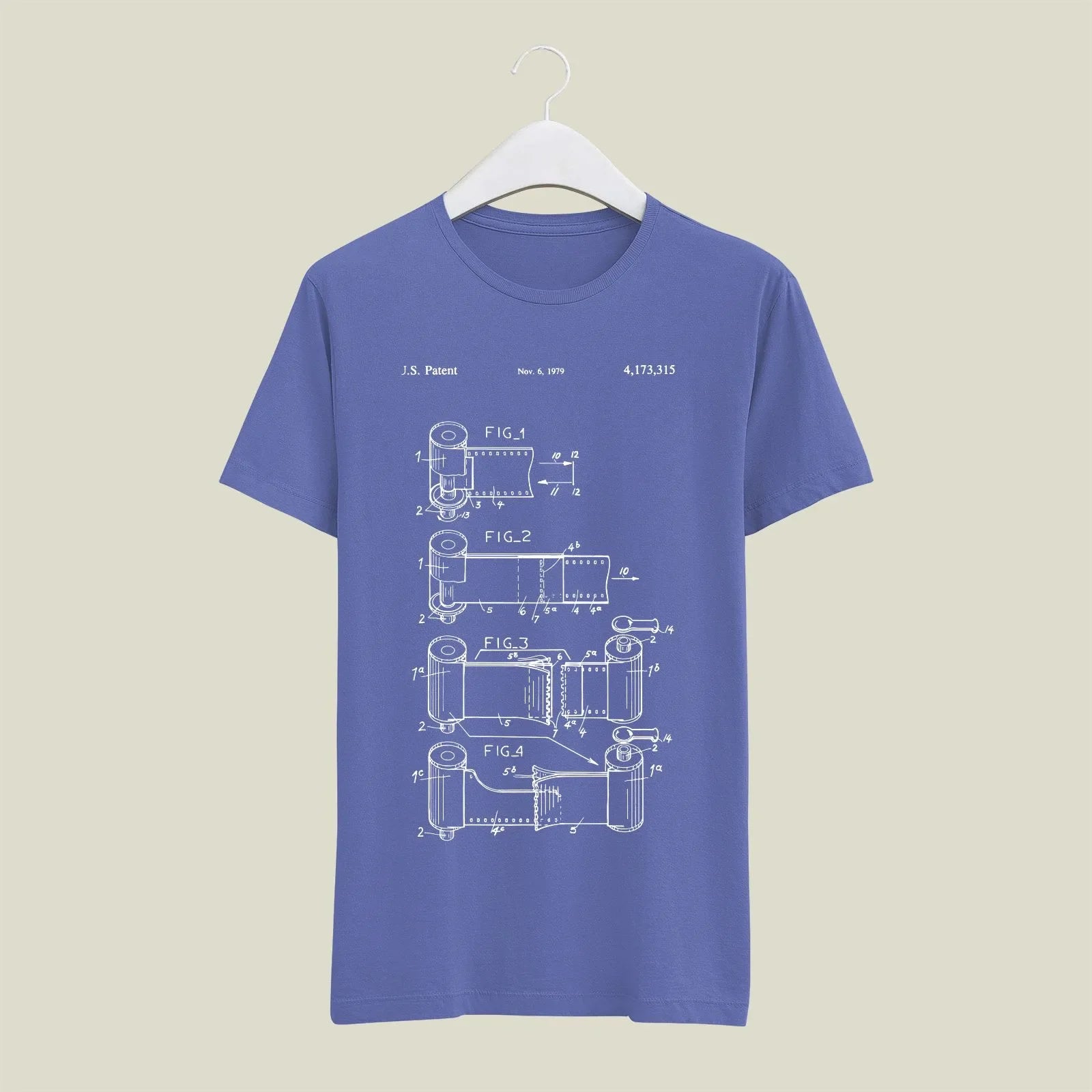 Camera Patent T-Shirt T-CMP12 Desichalchitra